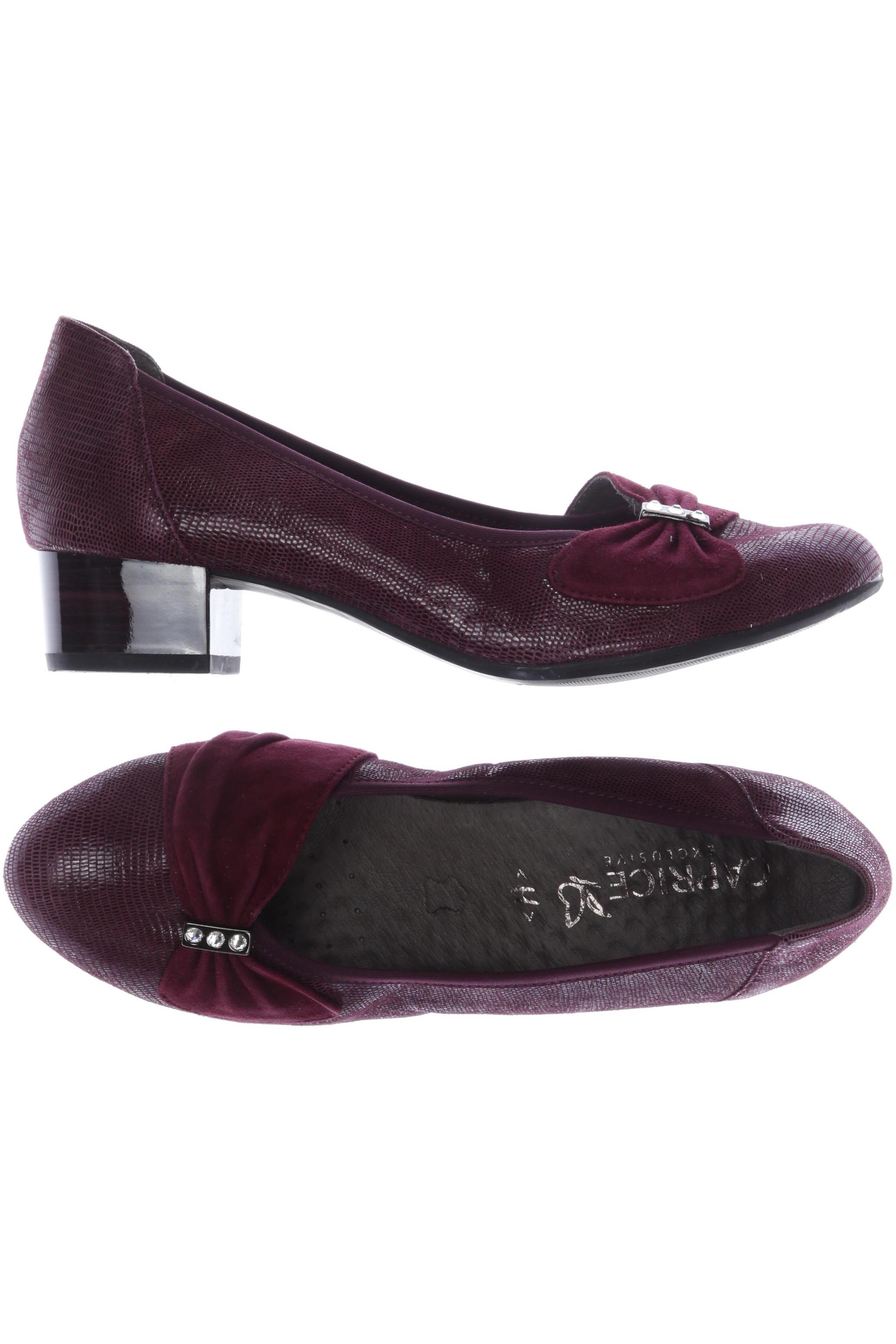 

Caprice Damen Halbschuh, bordeaux, Gr. 38