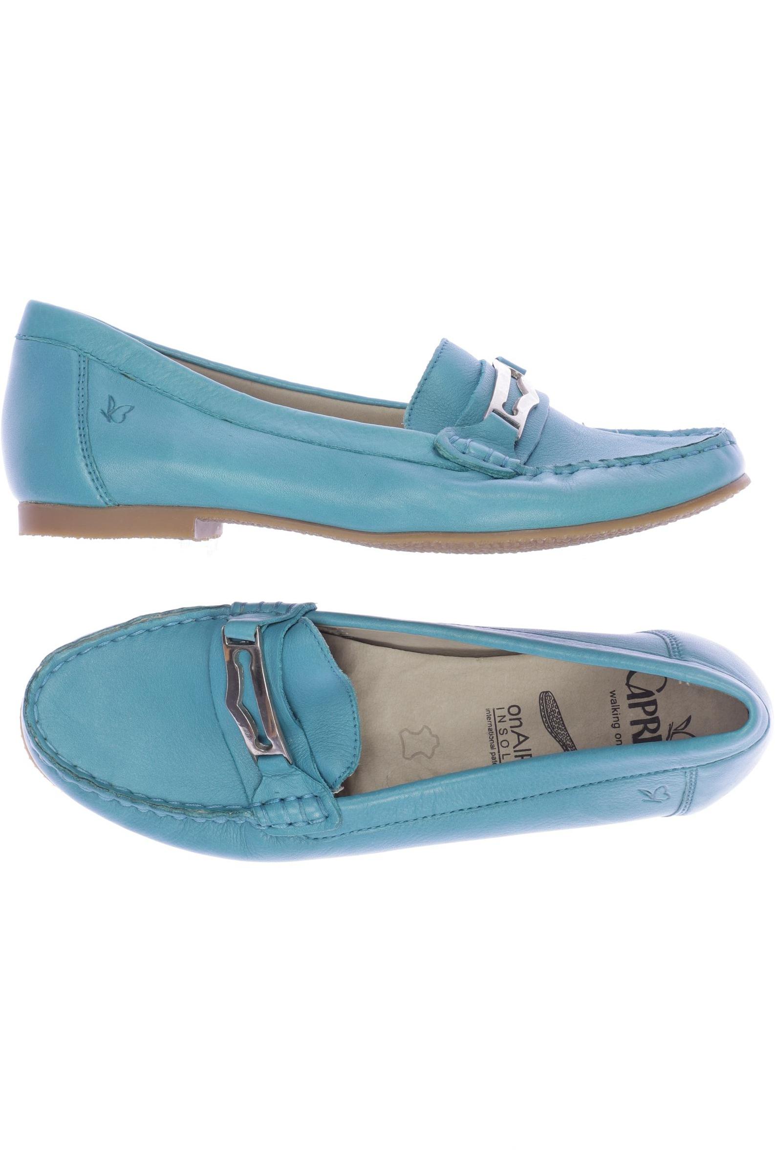 

Caprice Damen Halbschuh, türkis, Gr. 37