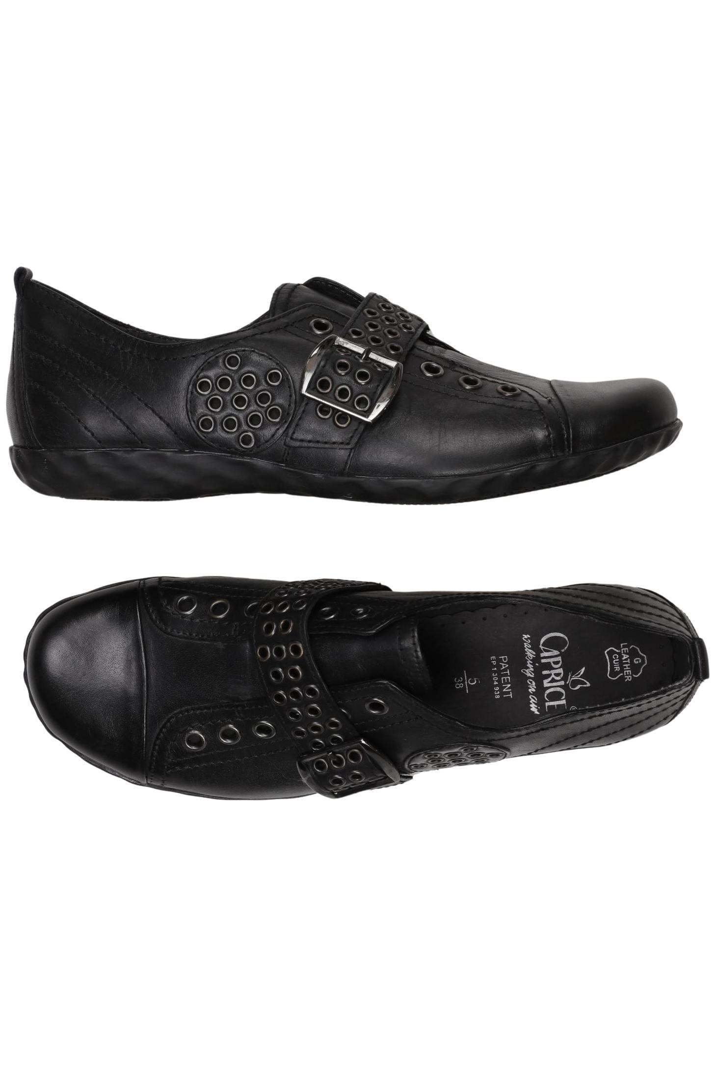 

Caprice Damen Halbschuh, schwarz, Gr. 38