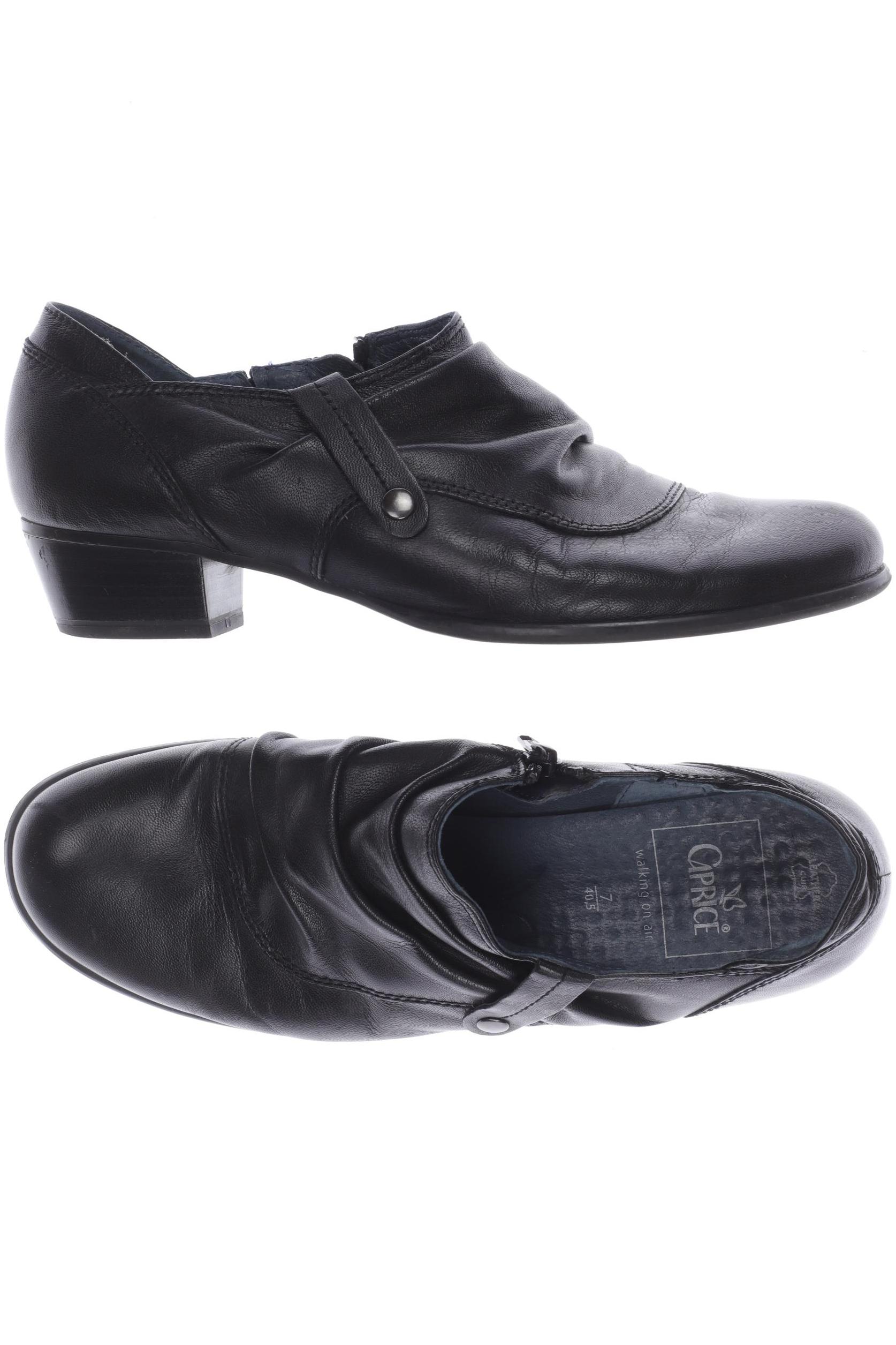 

Caprice Damen Halbschuh, schwarz, Gr. 7
