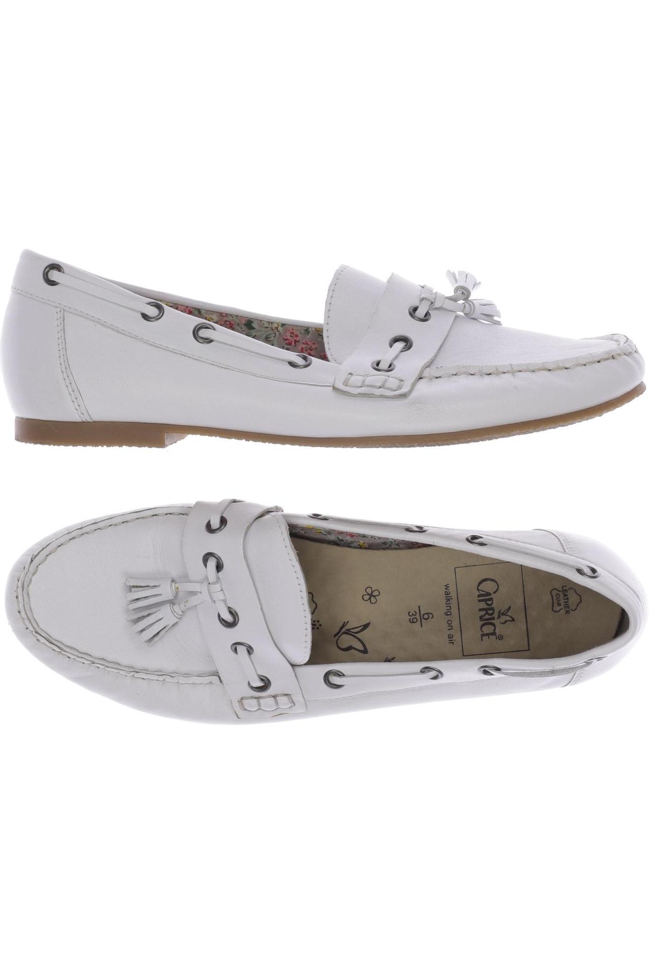 

Caprice Damen Halbschuh, weiß, Gr. 39