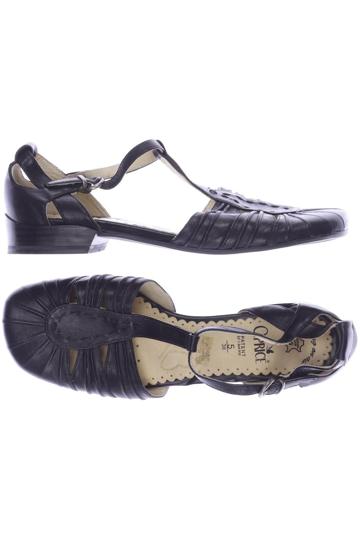 

Caprice Damen Halbschuh, schwarz, Gr. 38