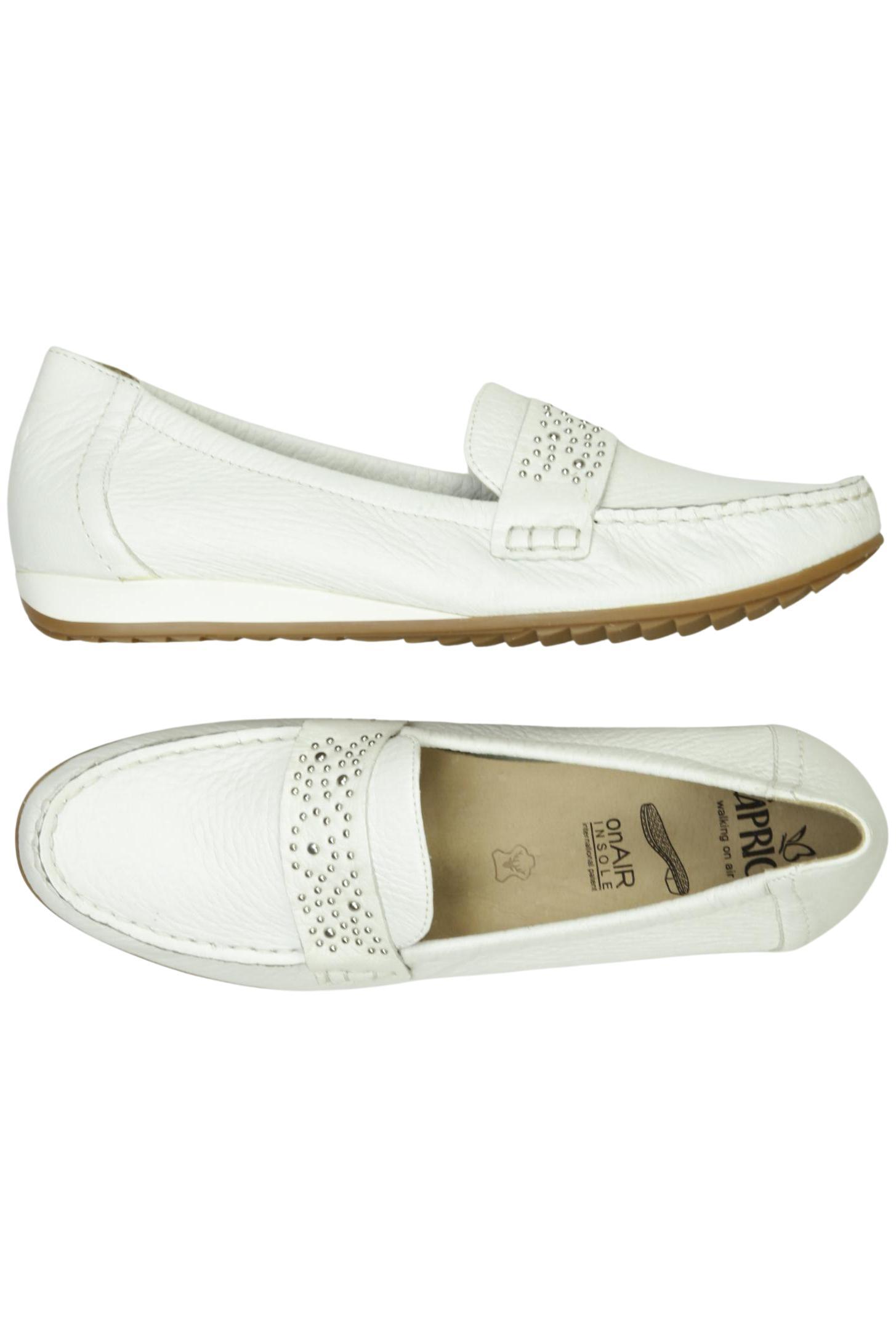 

Caprice Damen Halbschuh, weiß, Gr. 6.5