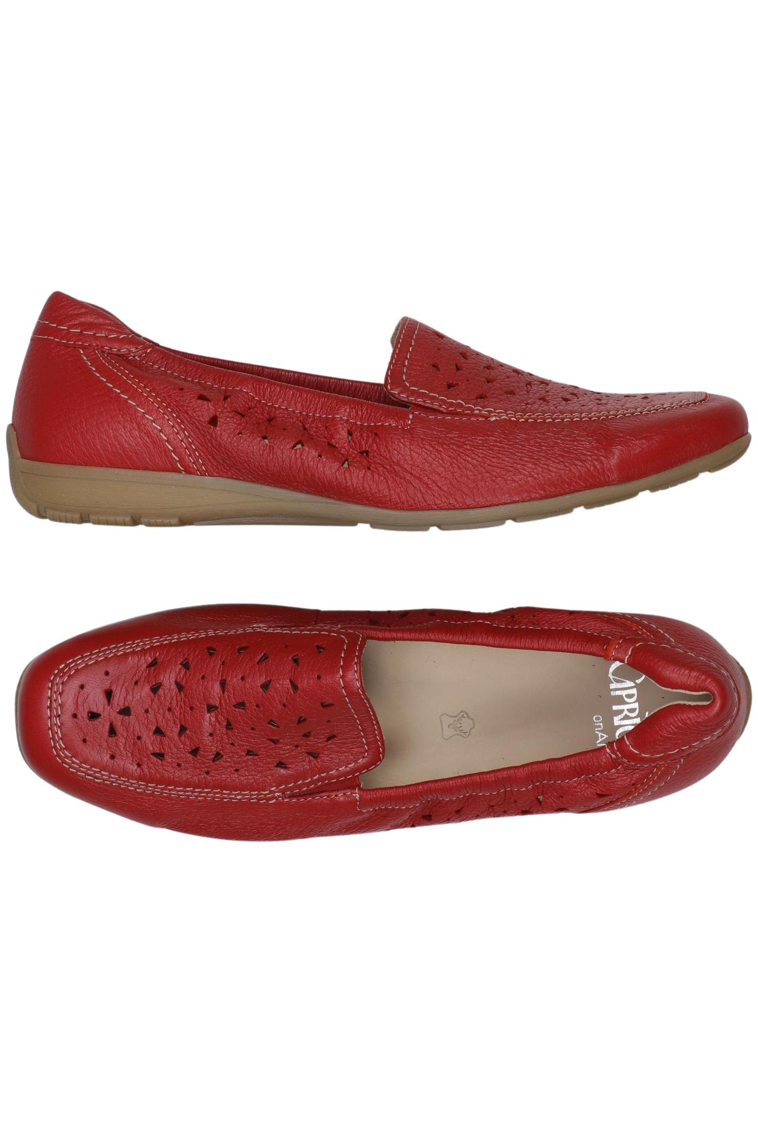 

Caprice Damen Halbschuh, rot, Gr. 41