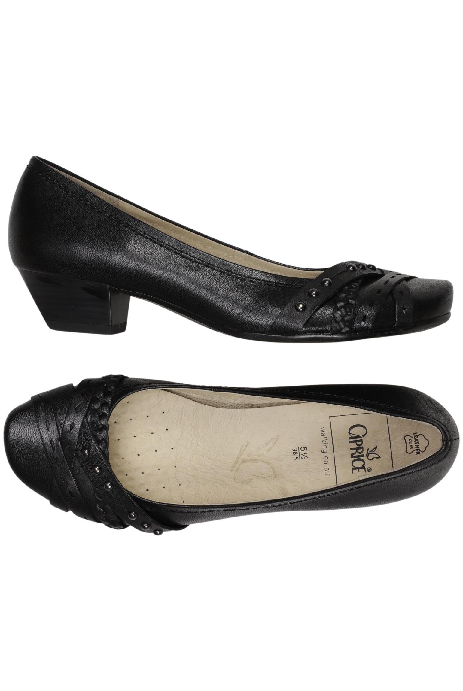 

Caprice Damen Halbschuh, schwarz, Gr. 38.5