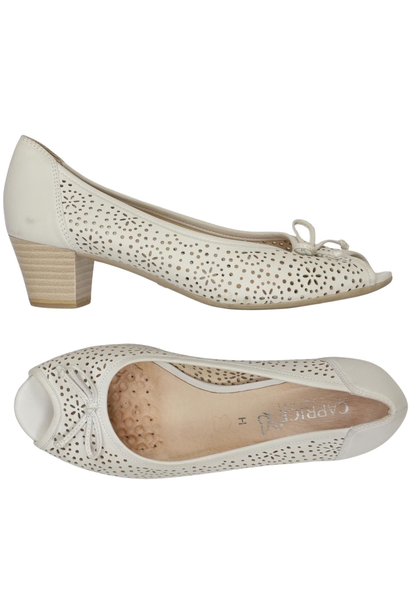 

Caprice Damen Pumps, cremeweiß, Gr. 5.5
