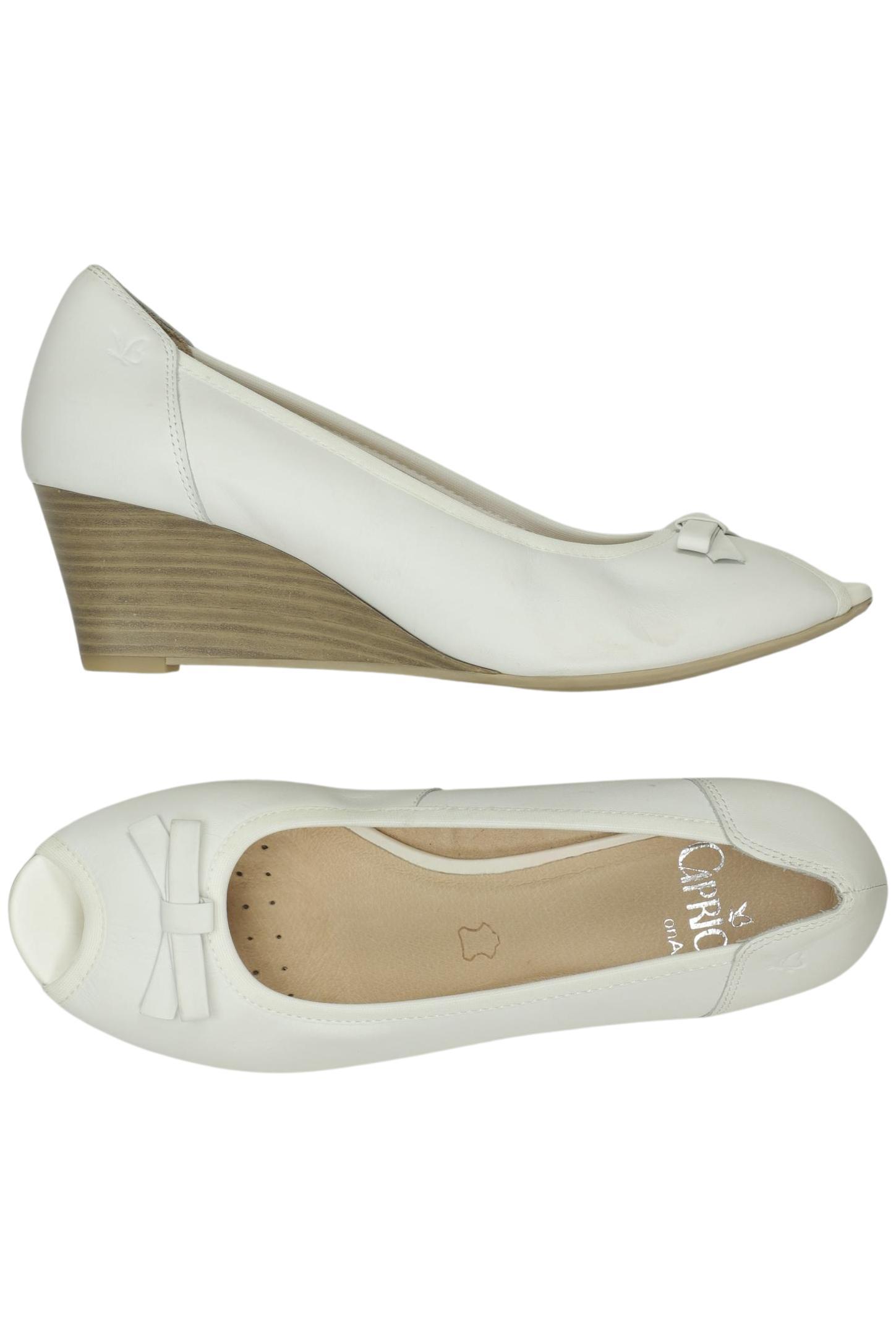 

Caprice Damen Pumps, weiß, Gr. 39