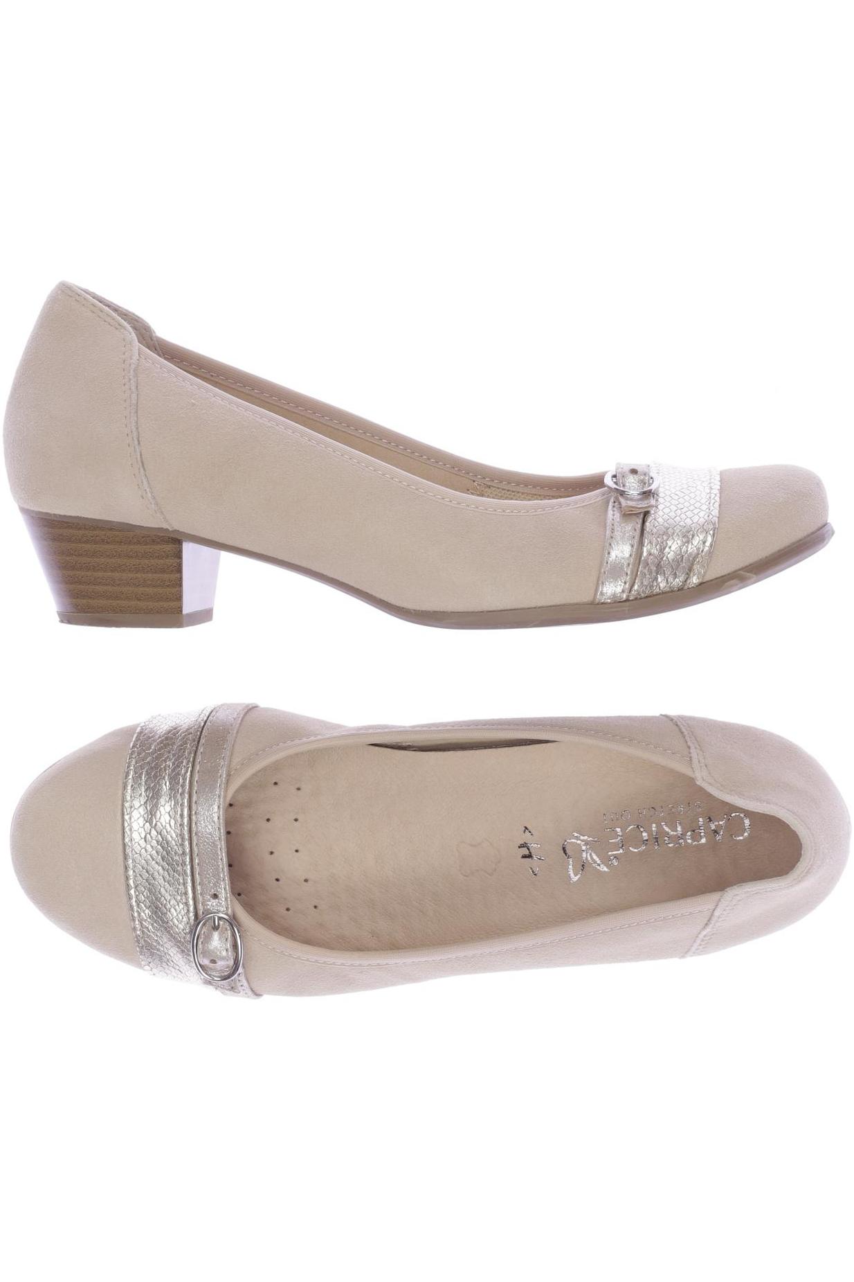 

Caprice Damen Pumps, beige, Gr. 5.5