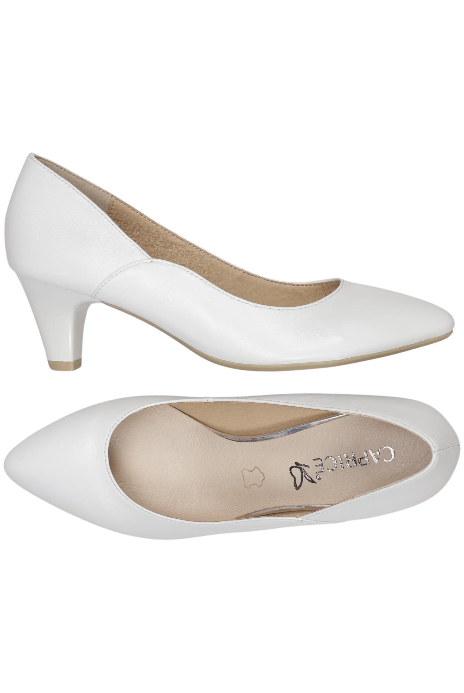 

Caprice Damen Pumps, weiß, Gr. 3.5