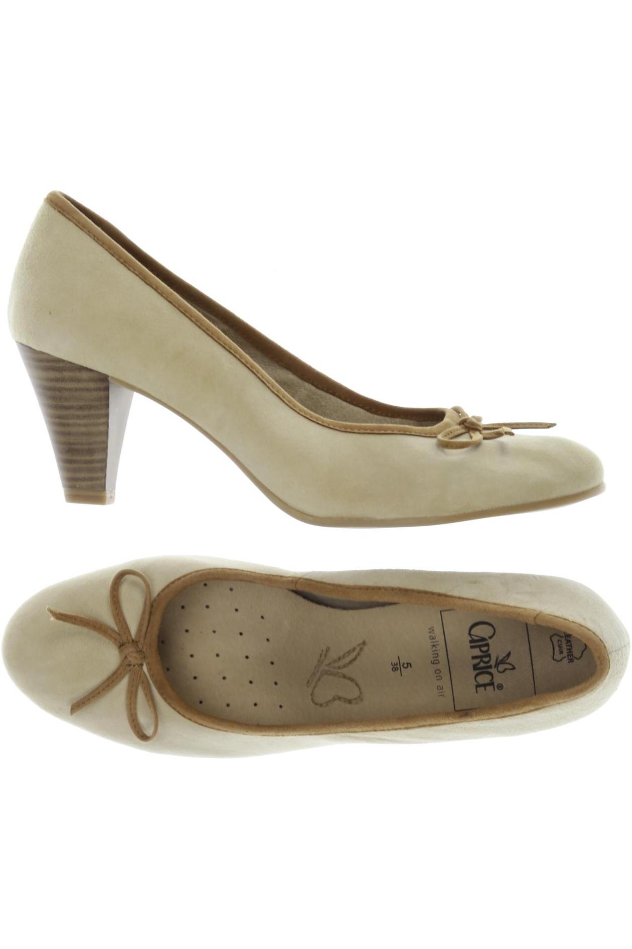 

Caprice Damen Pumps, beige, Gr. 38