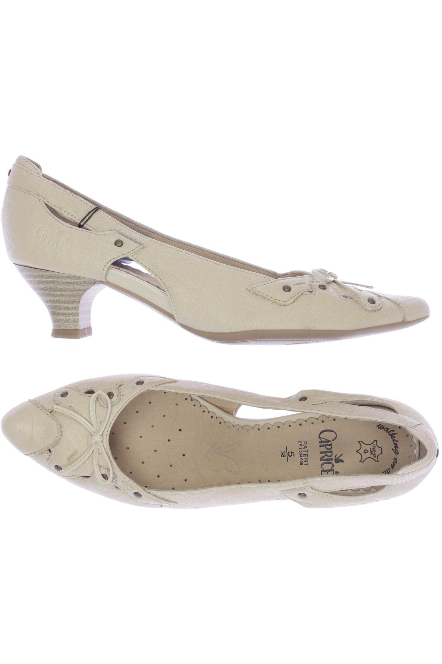 

Caprice Damen Pumps, cremeweiß, Gr. 5