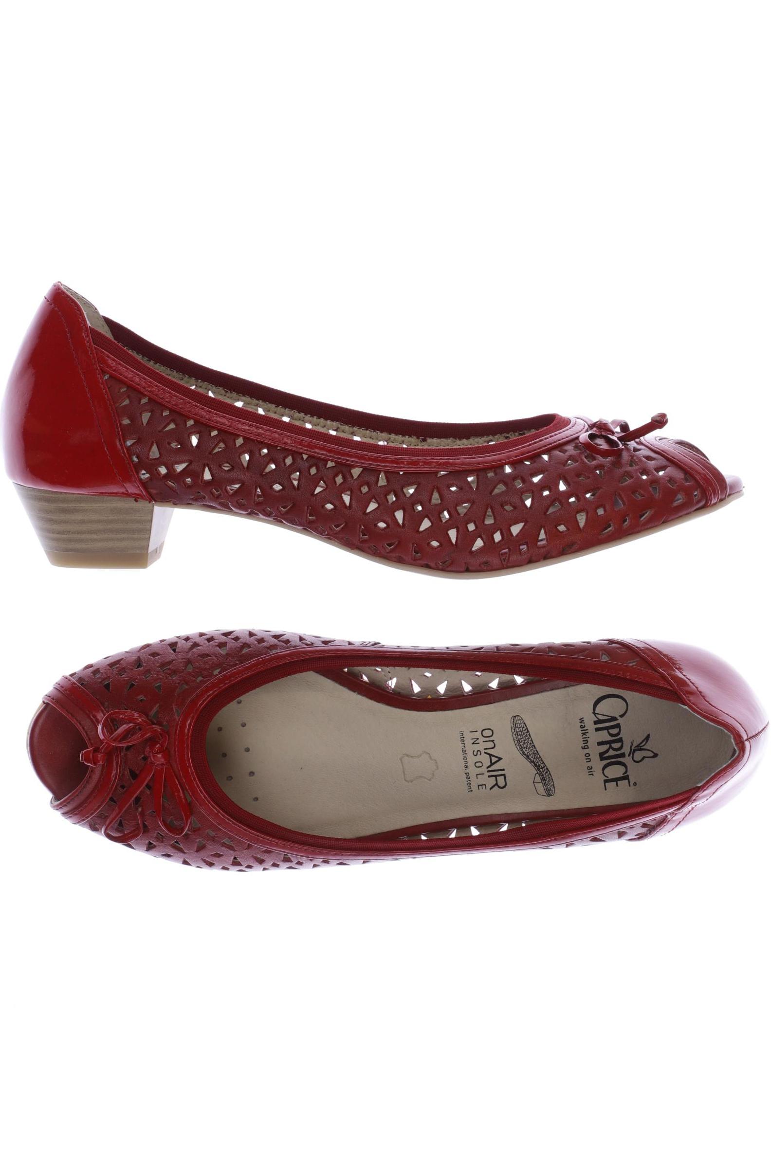 

Caprice Damen Pumps, rot, Gr. 5