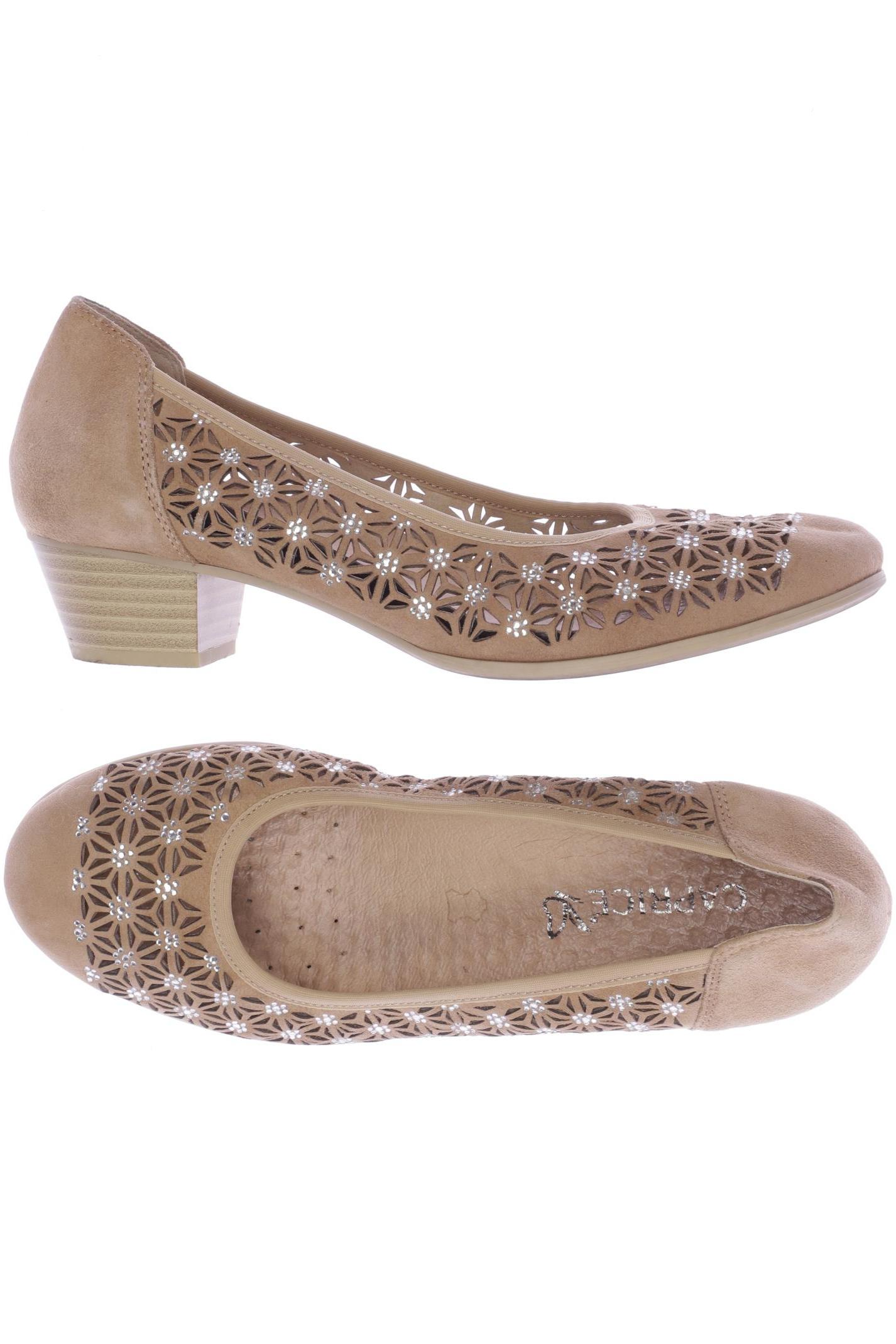

Caprice Damen Pumps, beige, Gr. 38