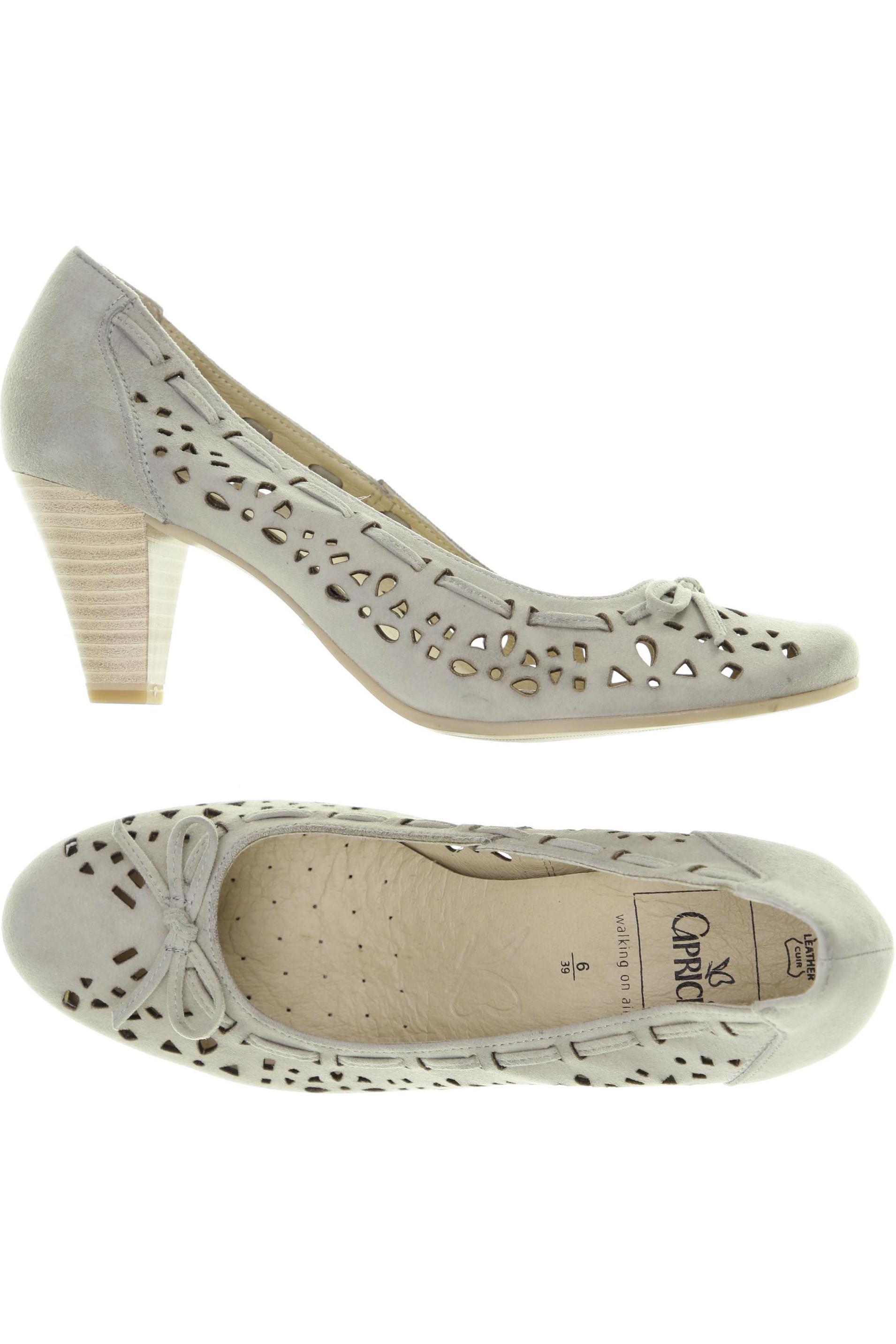 

Caprice Damen Pumps, grau, Gr. 6