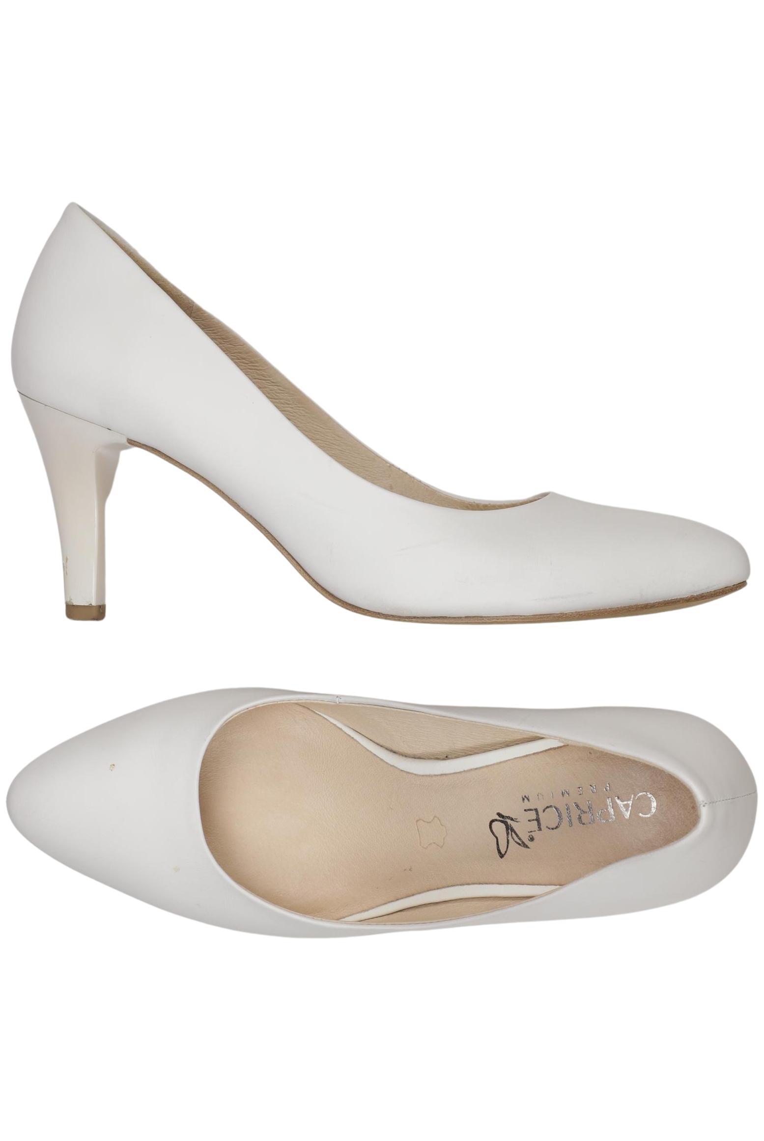 

Caprice Damen Pumps, weiß, Gr. 38.5