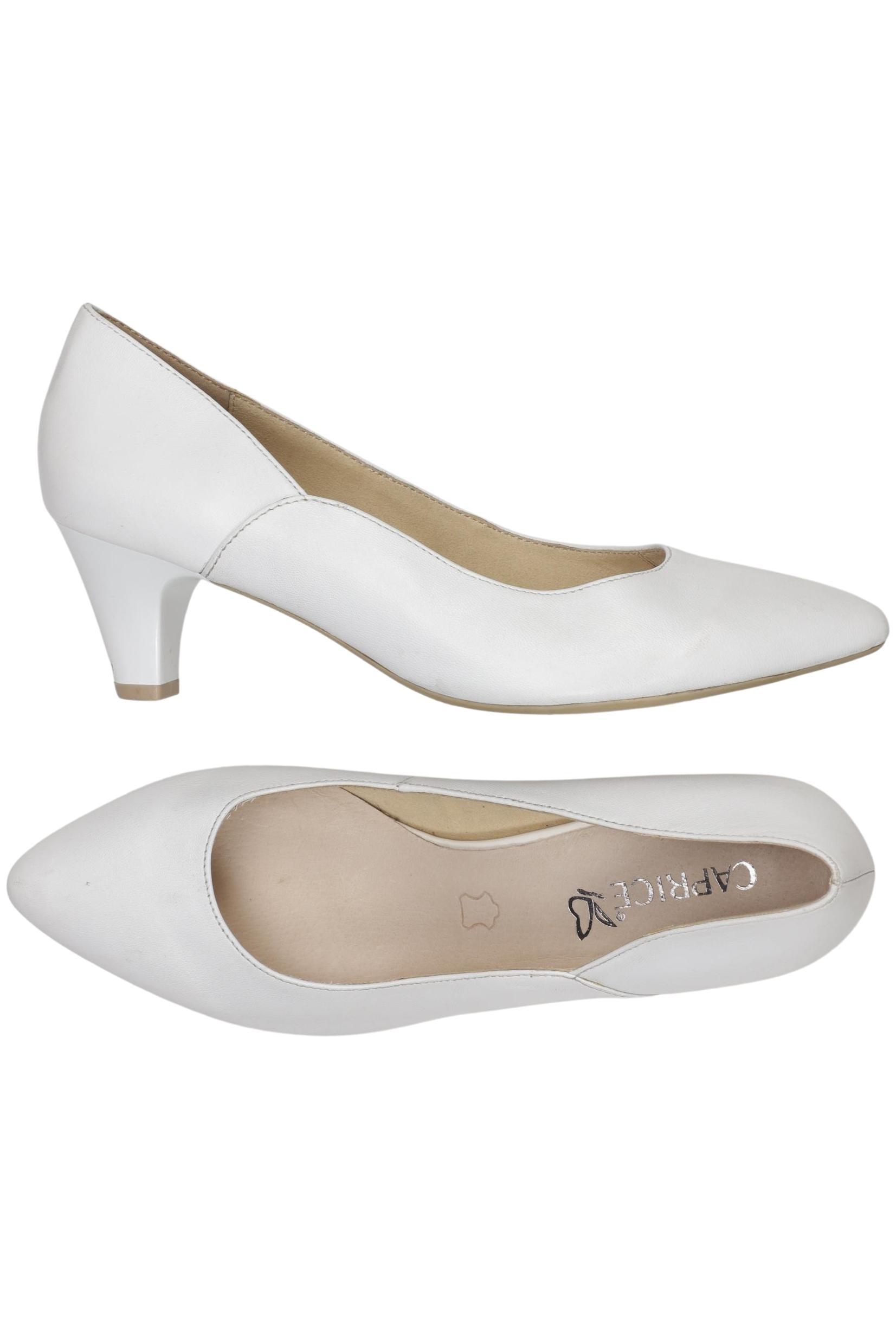 

Caprice Damen Pumps, weiß, Gr. 38.5