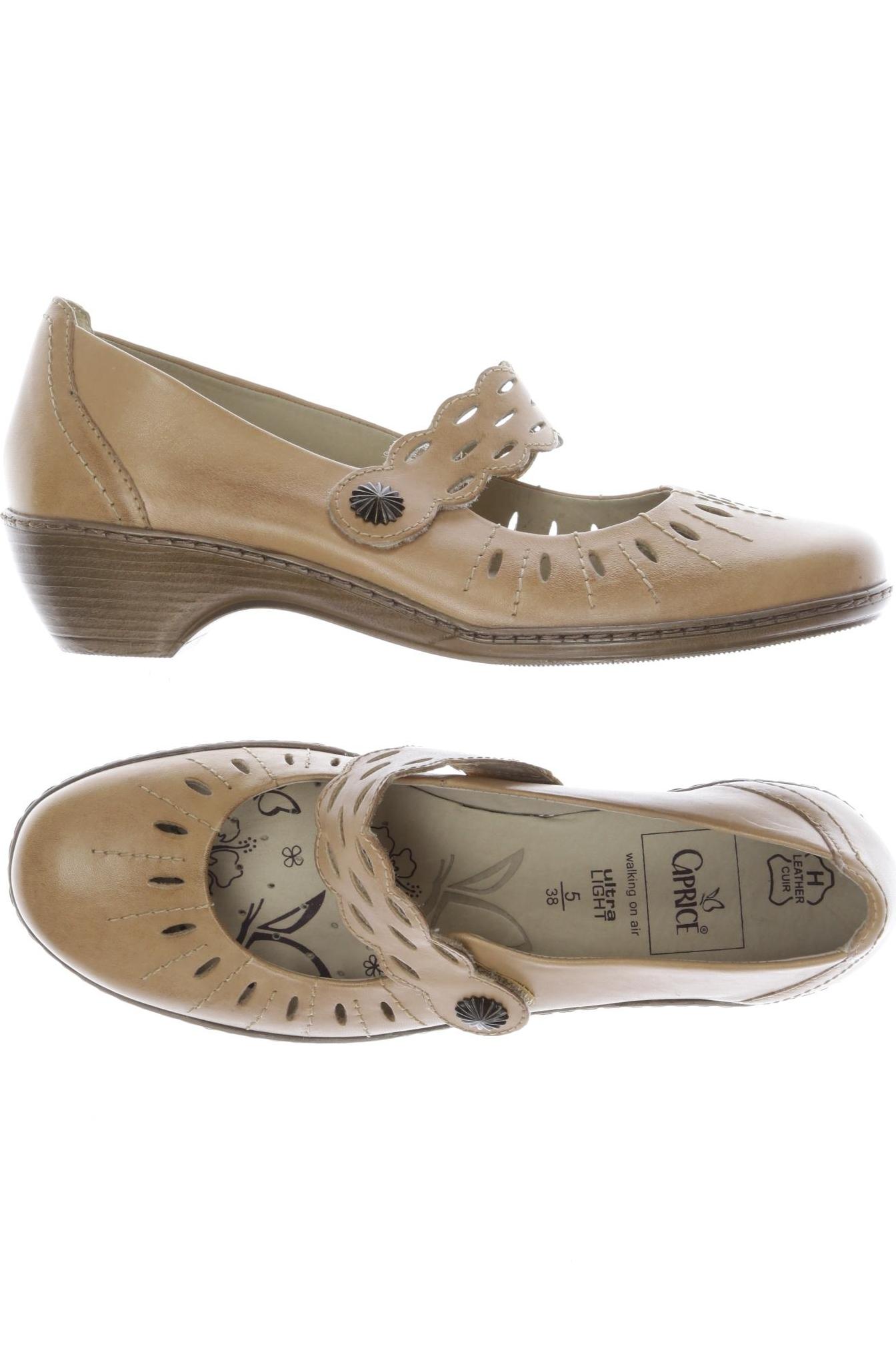 

Caprice Damen Pumps, beige, Gr. 5