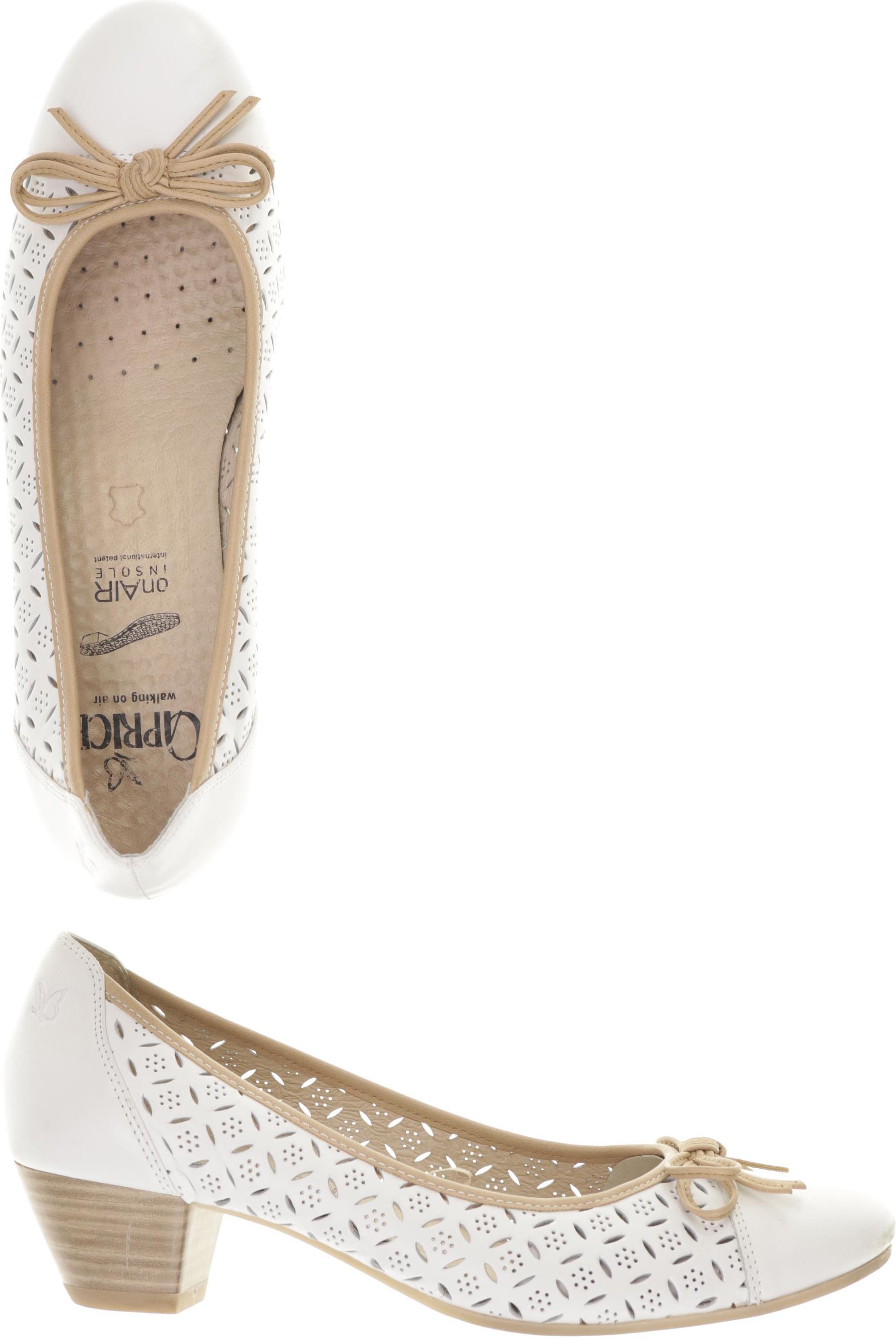 

Caprice Damen Pumps, weiß, Gr. 5.5