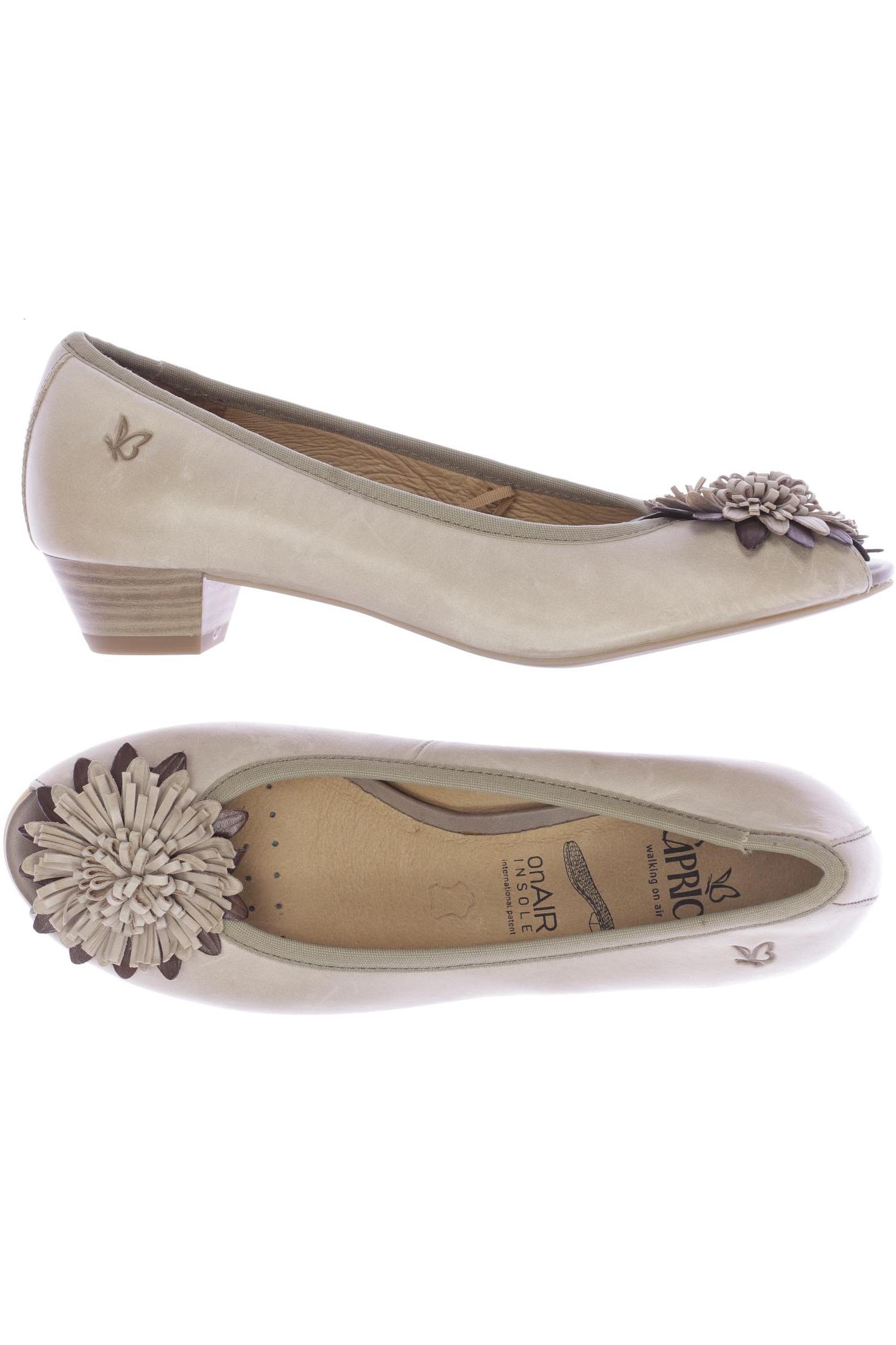 

Caprice Damen Pumps, beige, Gr. 4