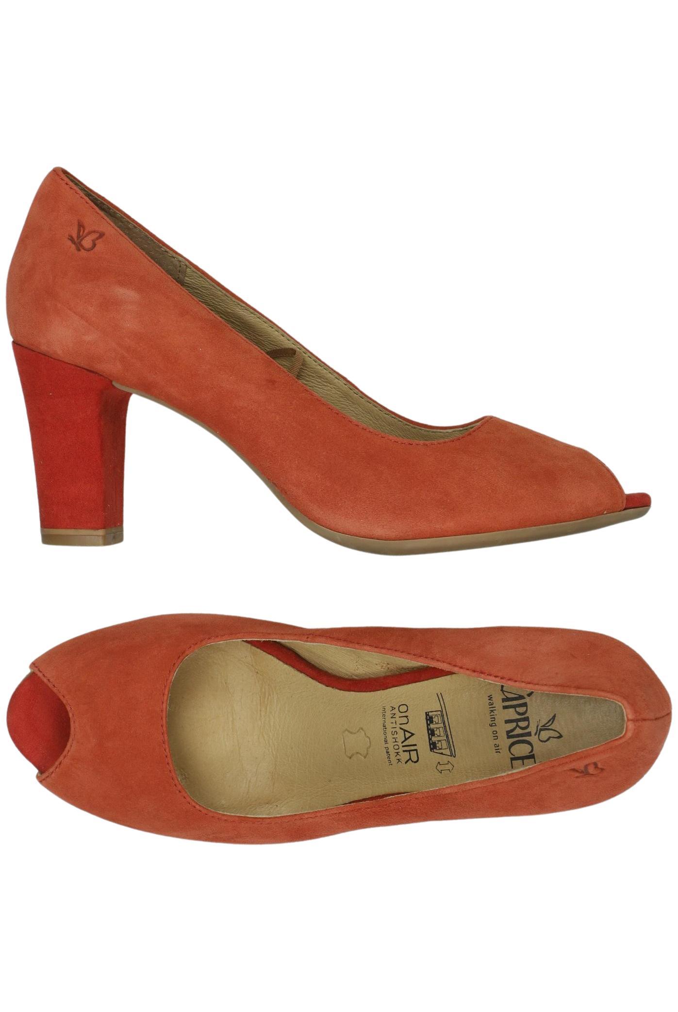 

Caprice Damen Pumps, orange, Gr. 4.5