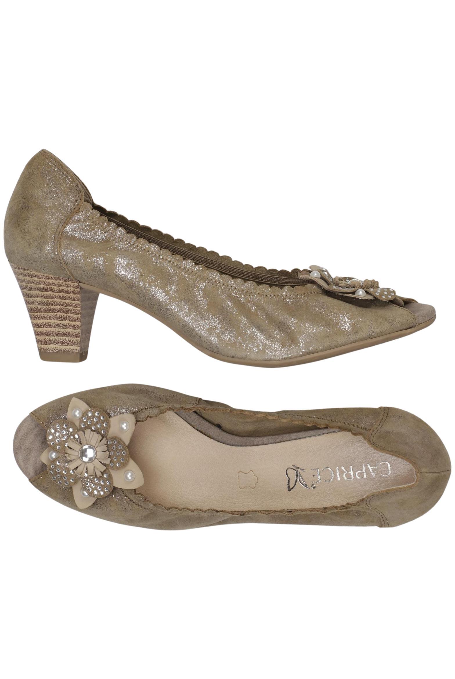 

Caprice Damen Pumps, beige, Gr. 5