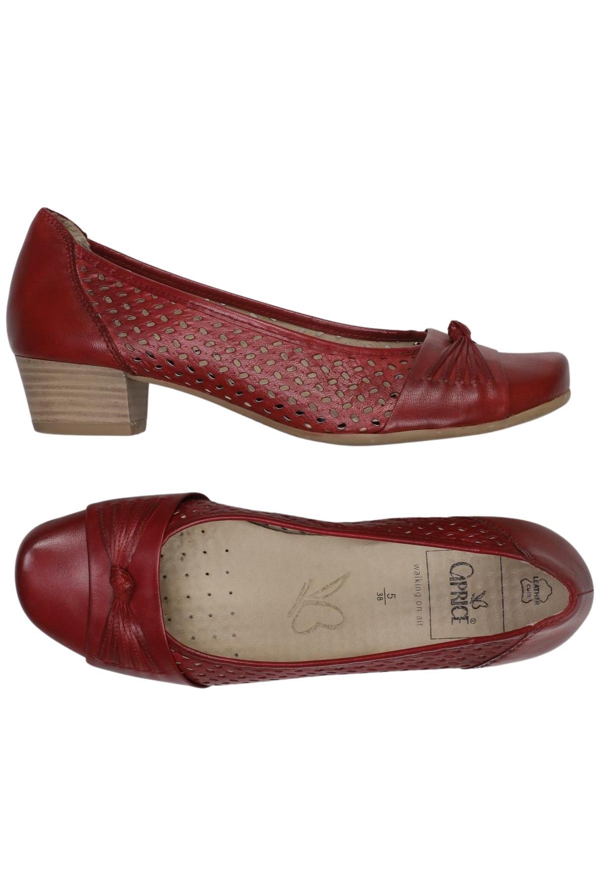 

Caprice Damen Pumps, rot, Gr. 38
