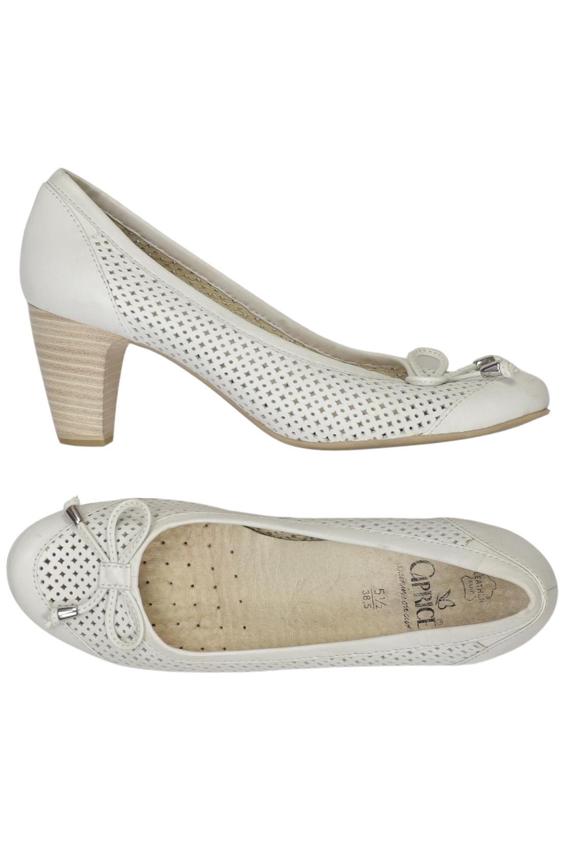 

Caprice Damen Pumps, weiß, Gr. 5.5