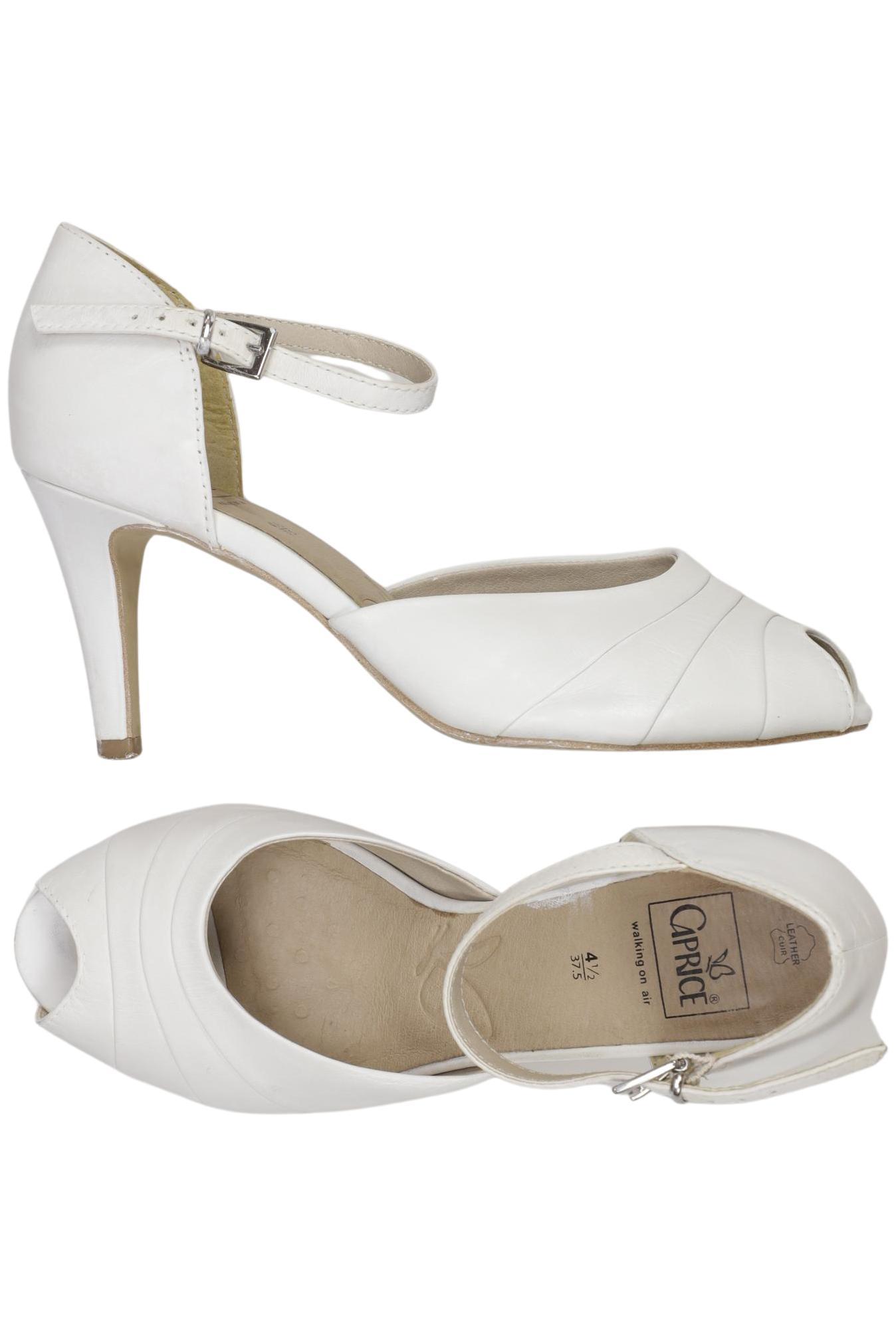 

Caprice Damen Pumps, weiß, Gr. 37.5