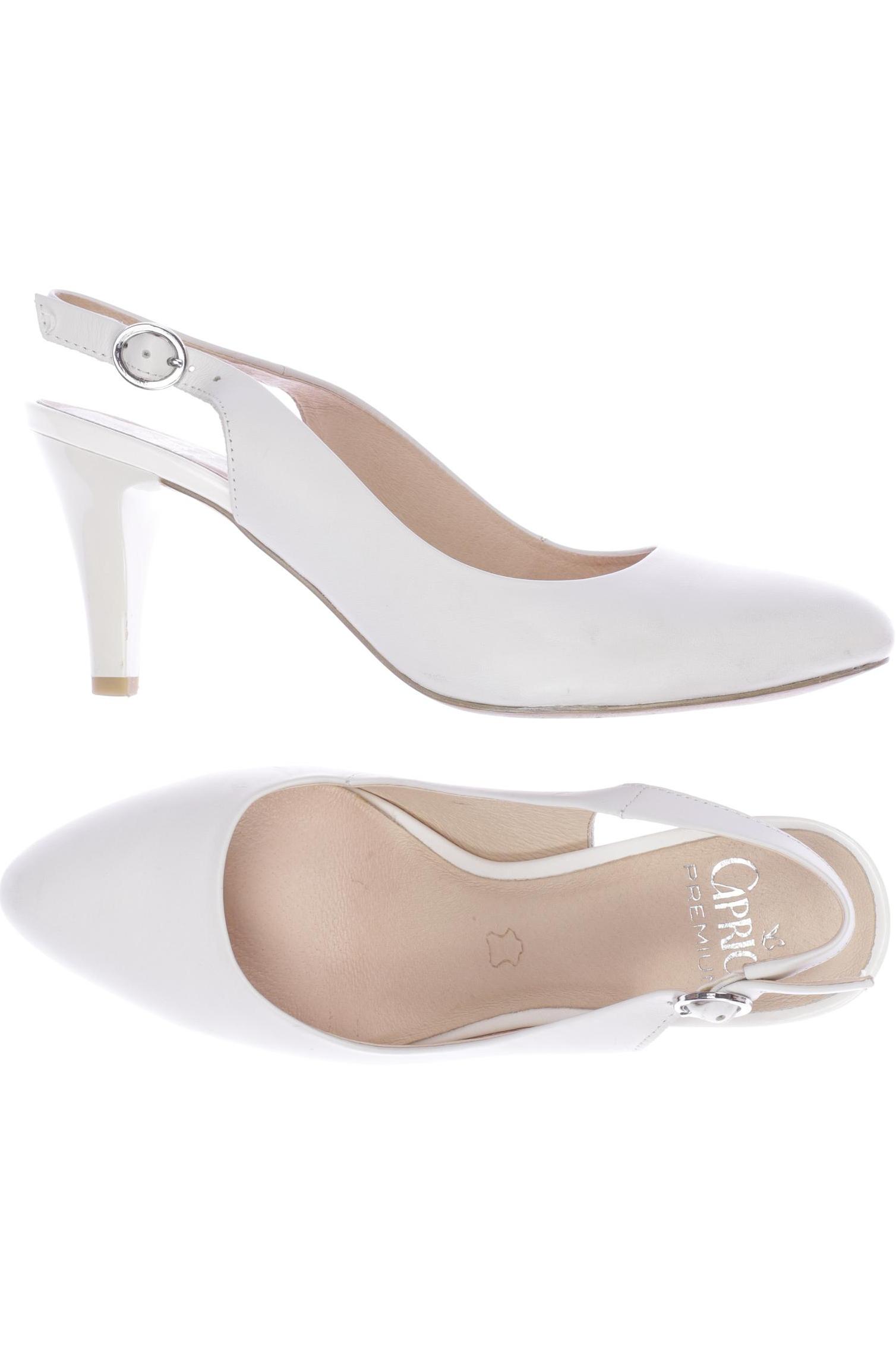 

Caprice Damen Pumps, weiß, Gr. 38.5