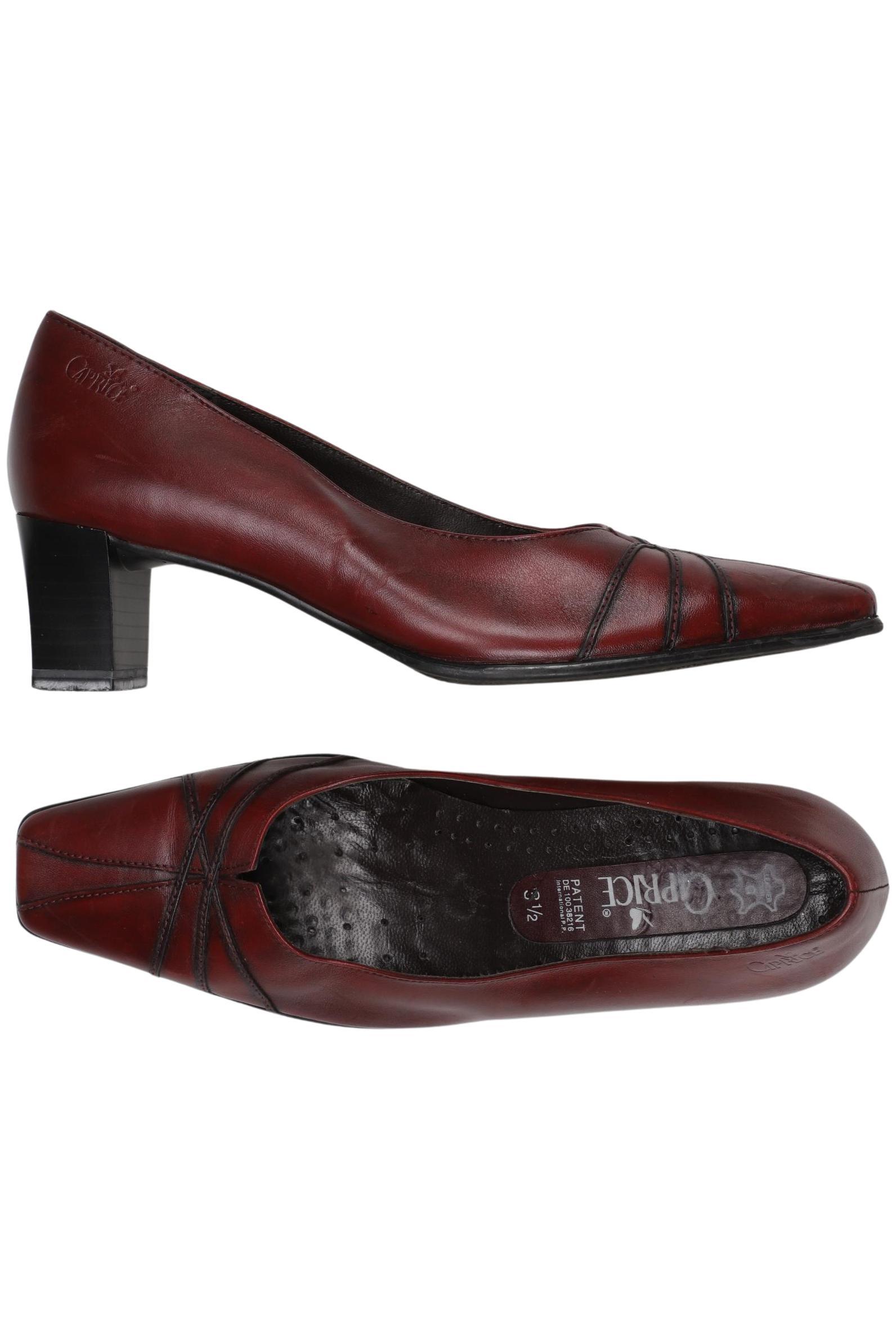 

Caprice Damen Pumps, bordeaux, Gr. 3.5