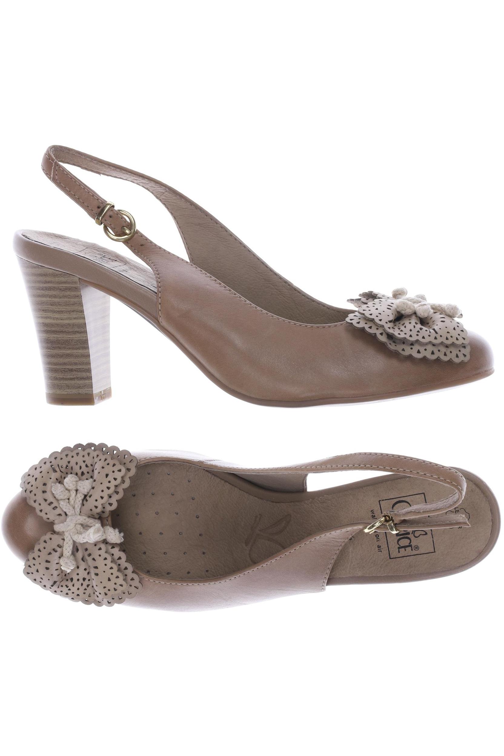 

Caprice Damen Pumps, beige, Gr. 5.5