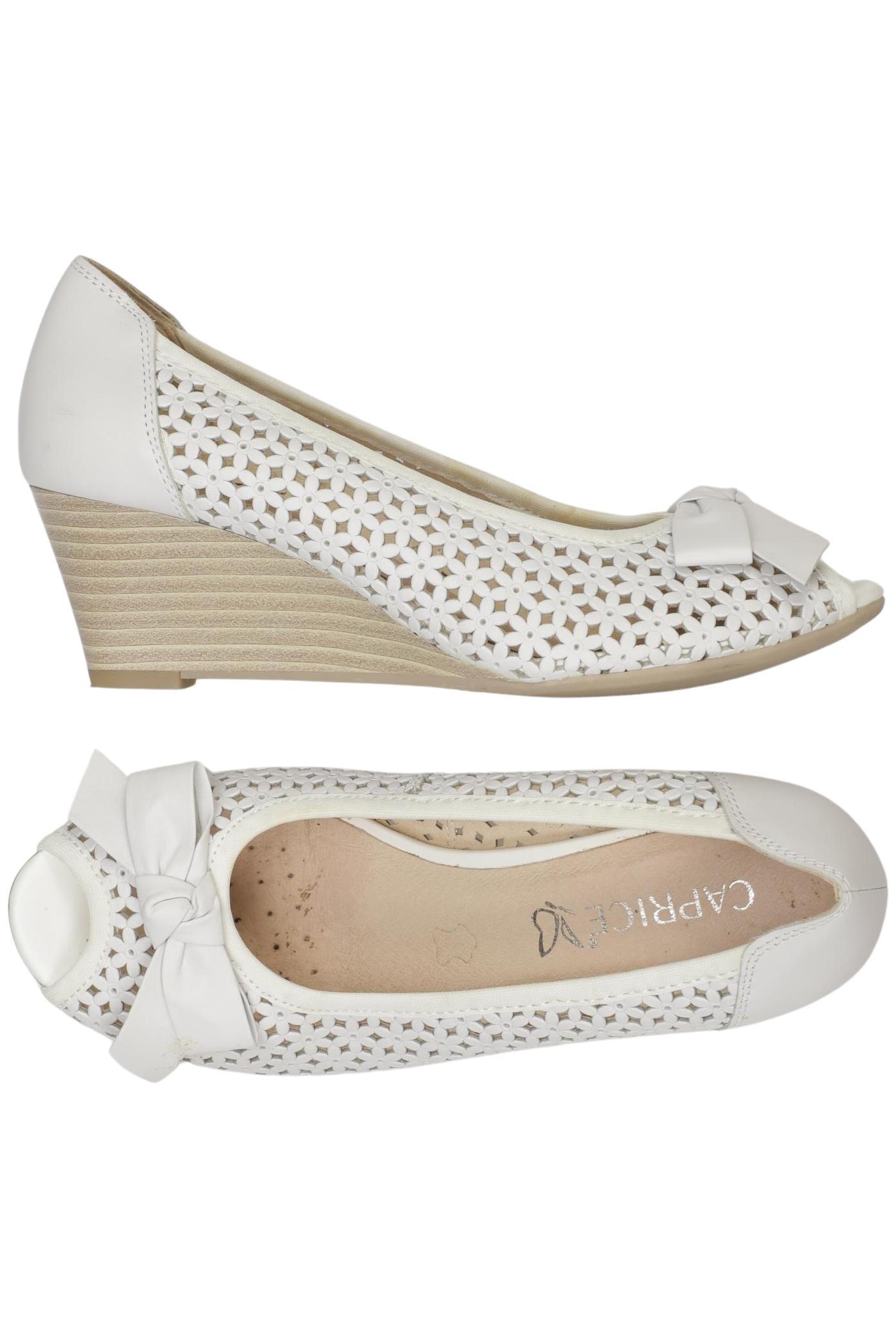

Caprice Damen Pumps, weiß, Gr. 3.5