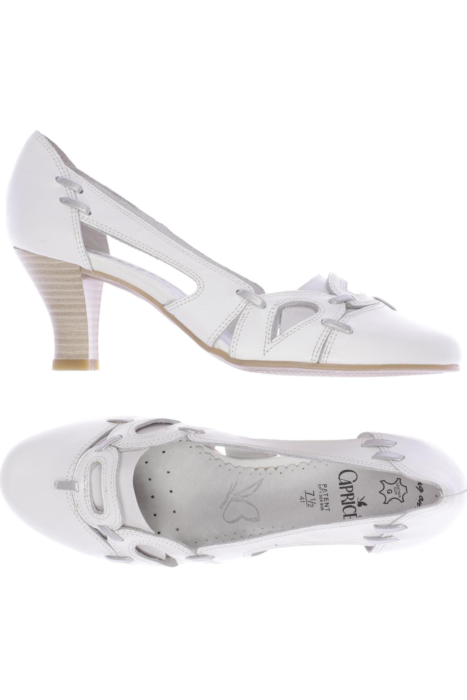 

Caprice Damen Pumps, weiß, Gr. 41