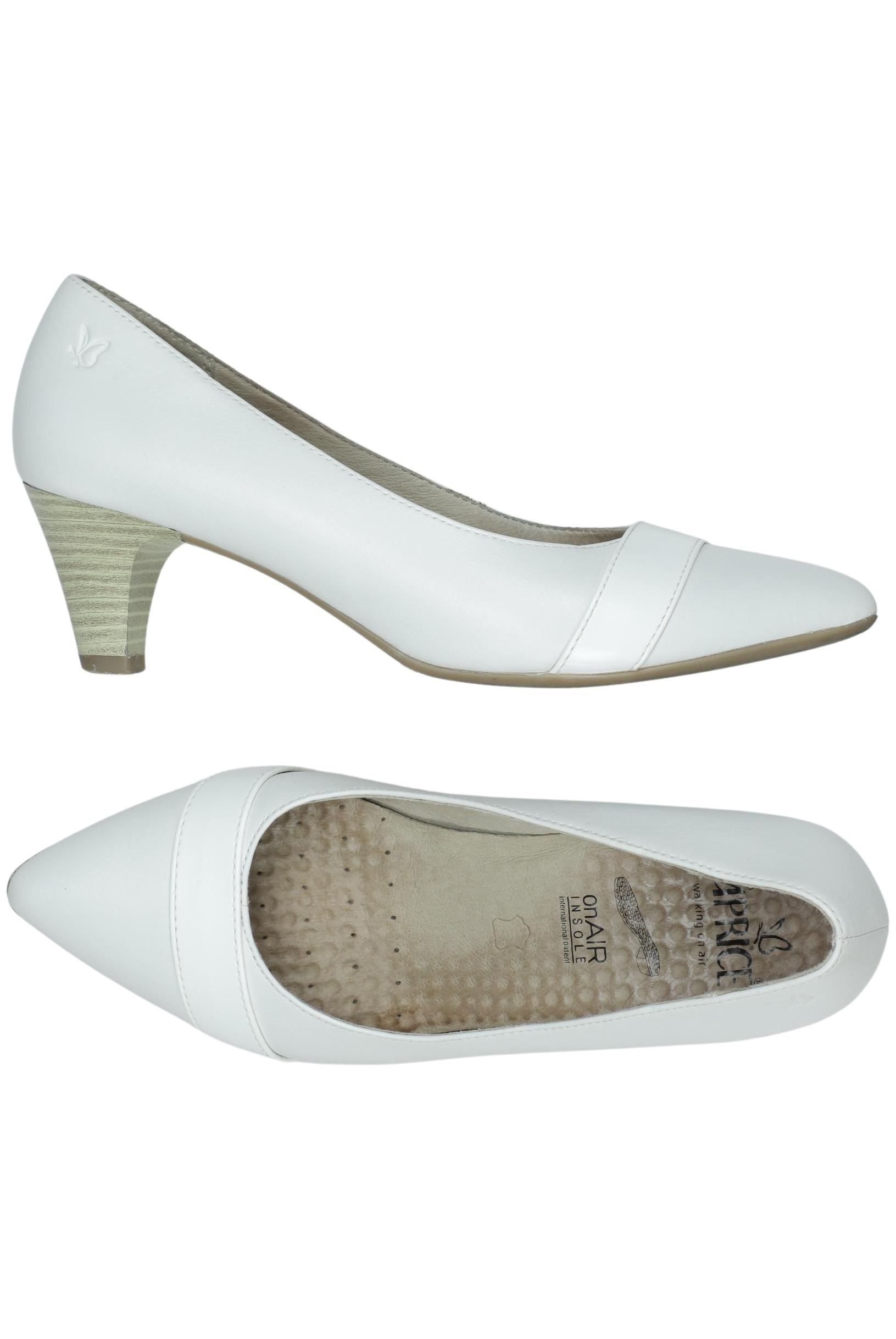 

Caprice Damen Pumps, weiß, Gr. 37.5