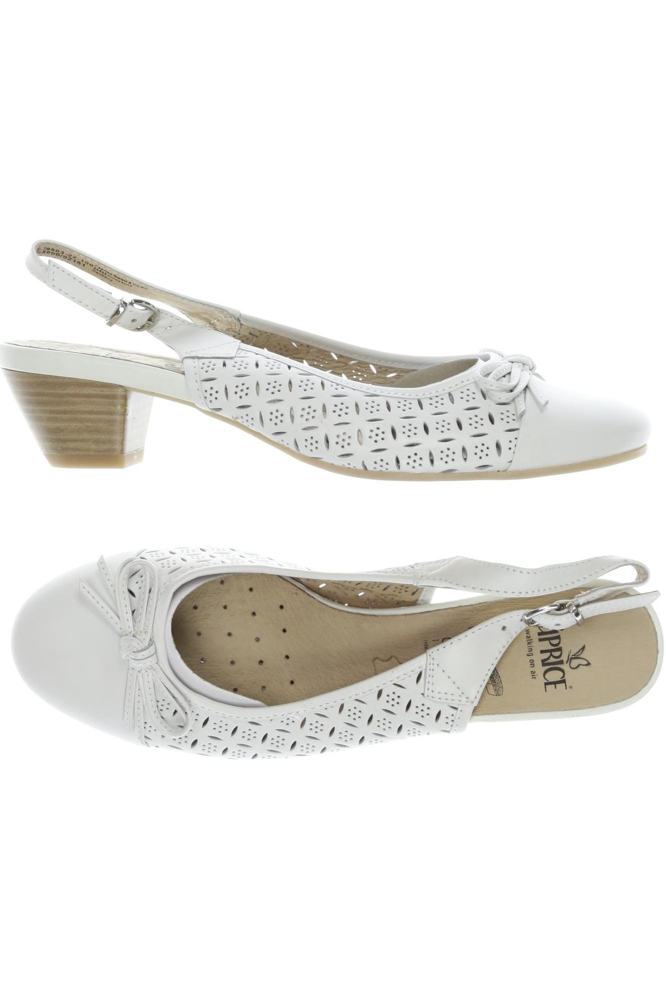 

Caprice Damen Pumps, weiß, Gr. 6.5