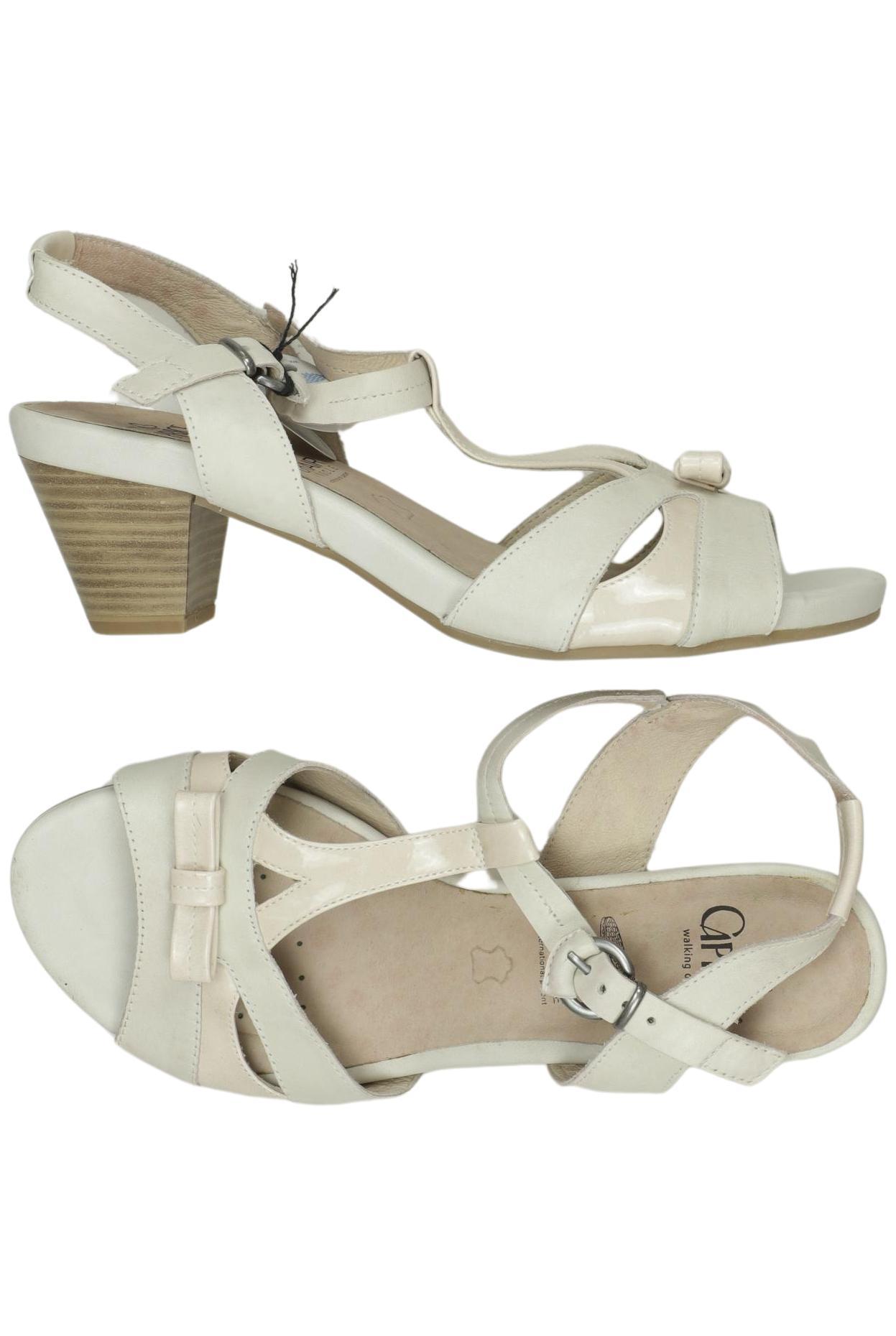 

Caprice Damen Sandale, cremeweiß, Gr. 6