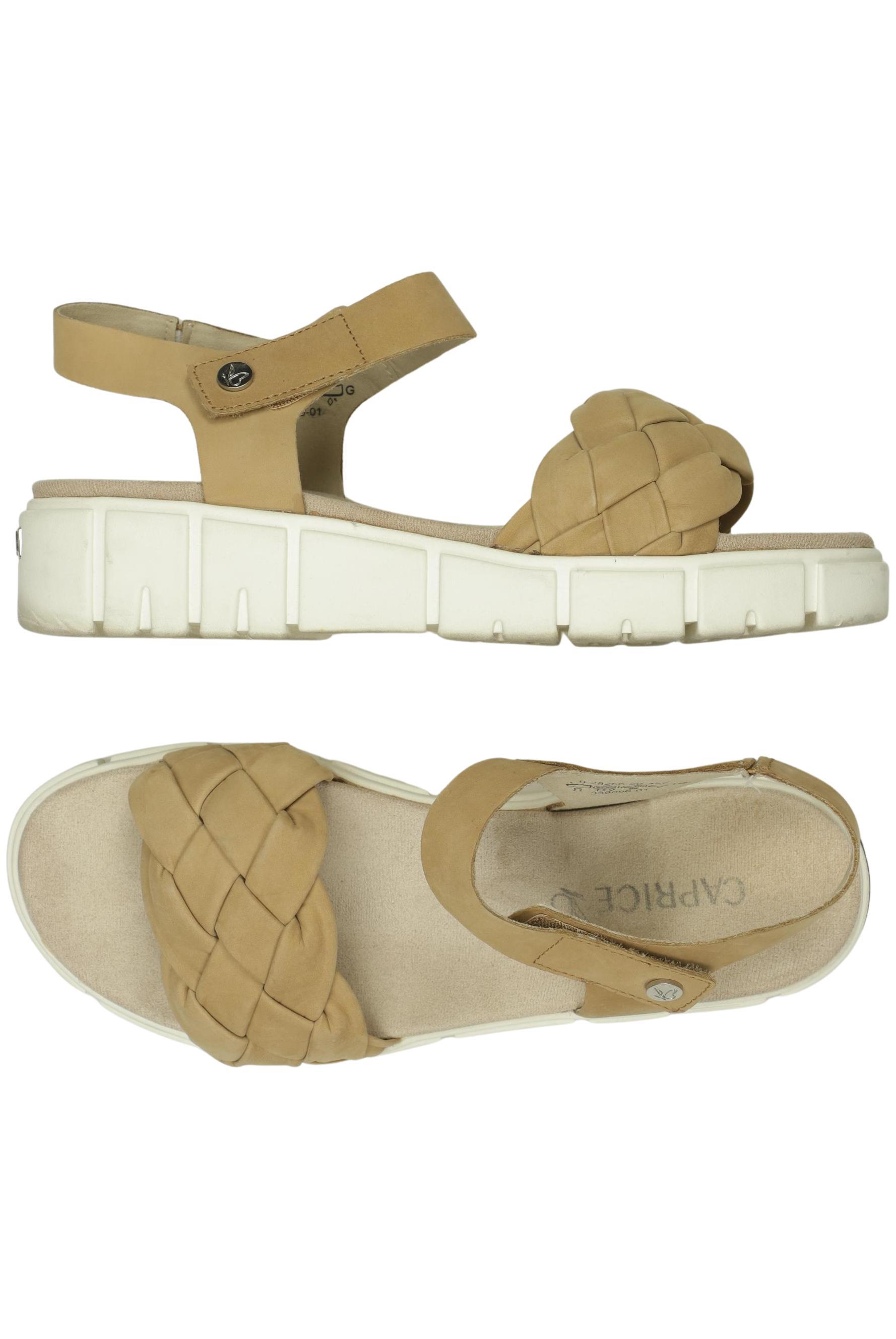 

Caprice Damen Sandale, beige, Gr. 39