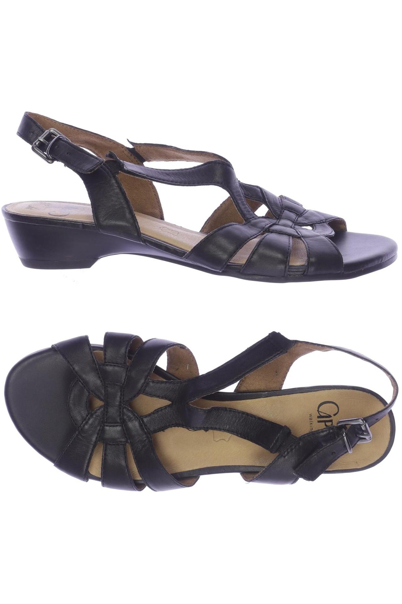 

Caprice Damen Sandale, schwarz, Gr. 6.5