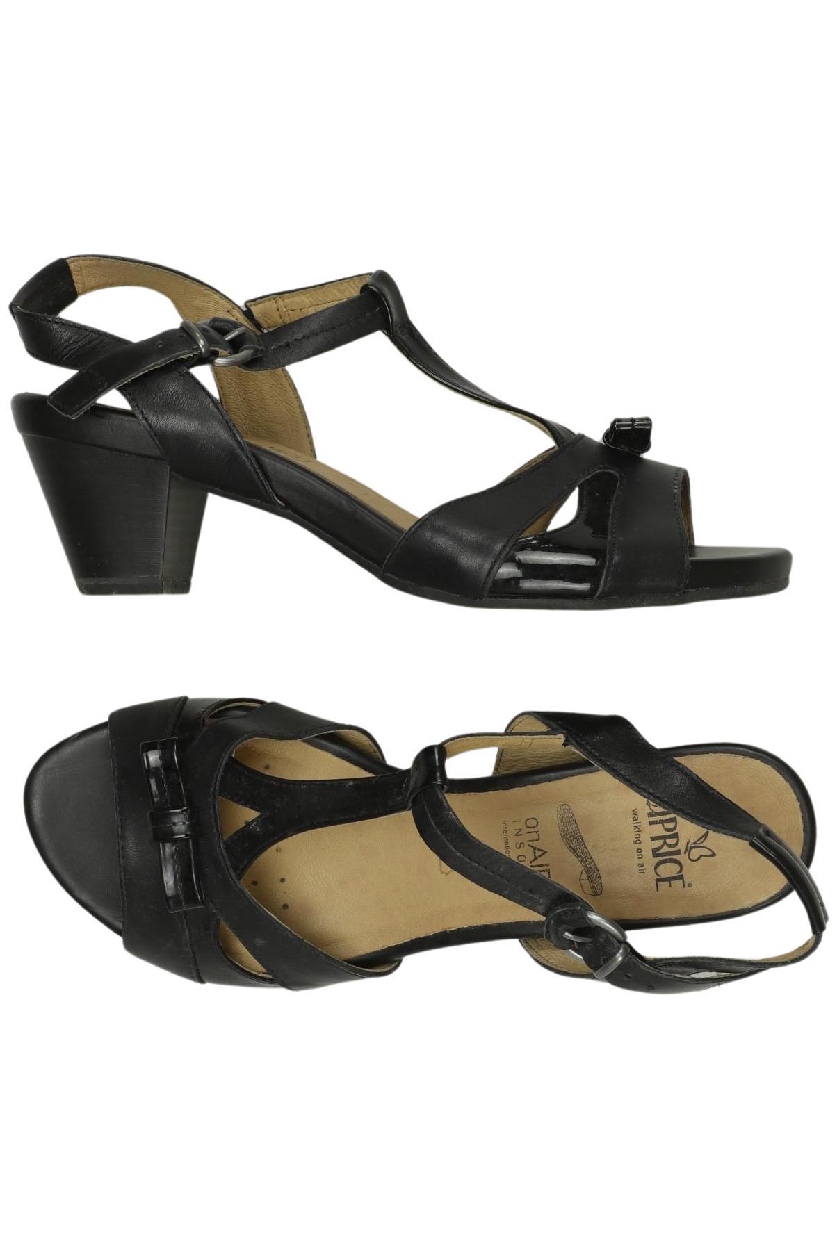 

Caprice Damen Sandale, schwarz, Gr. 39