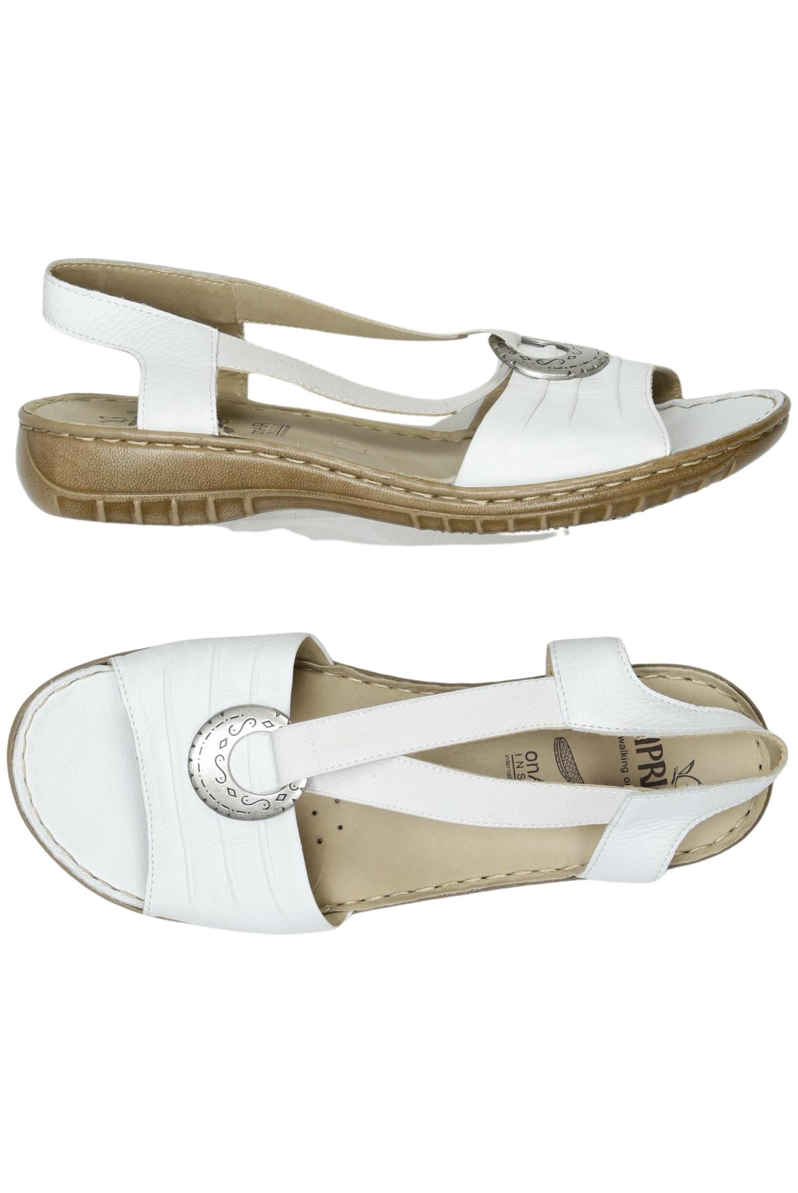 

Caprice Damen Sandale, weiß, Gr. 41