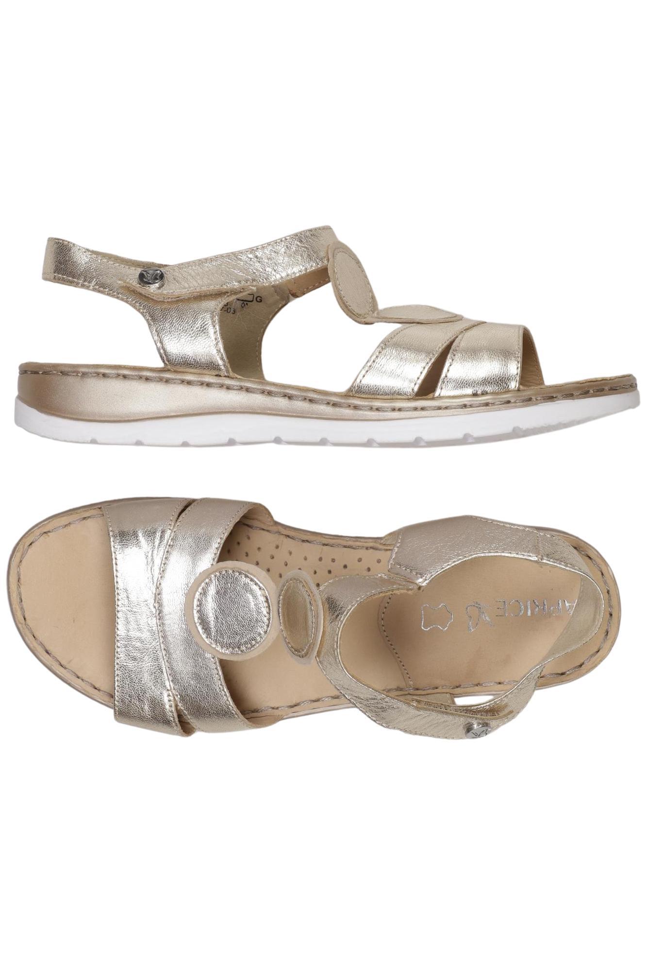 

Caprice Damen Sandale, gold, Gr. 39