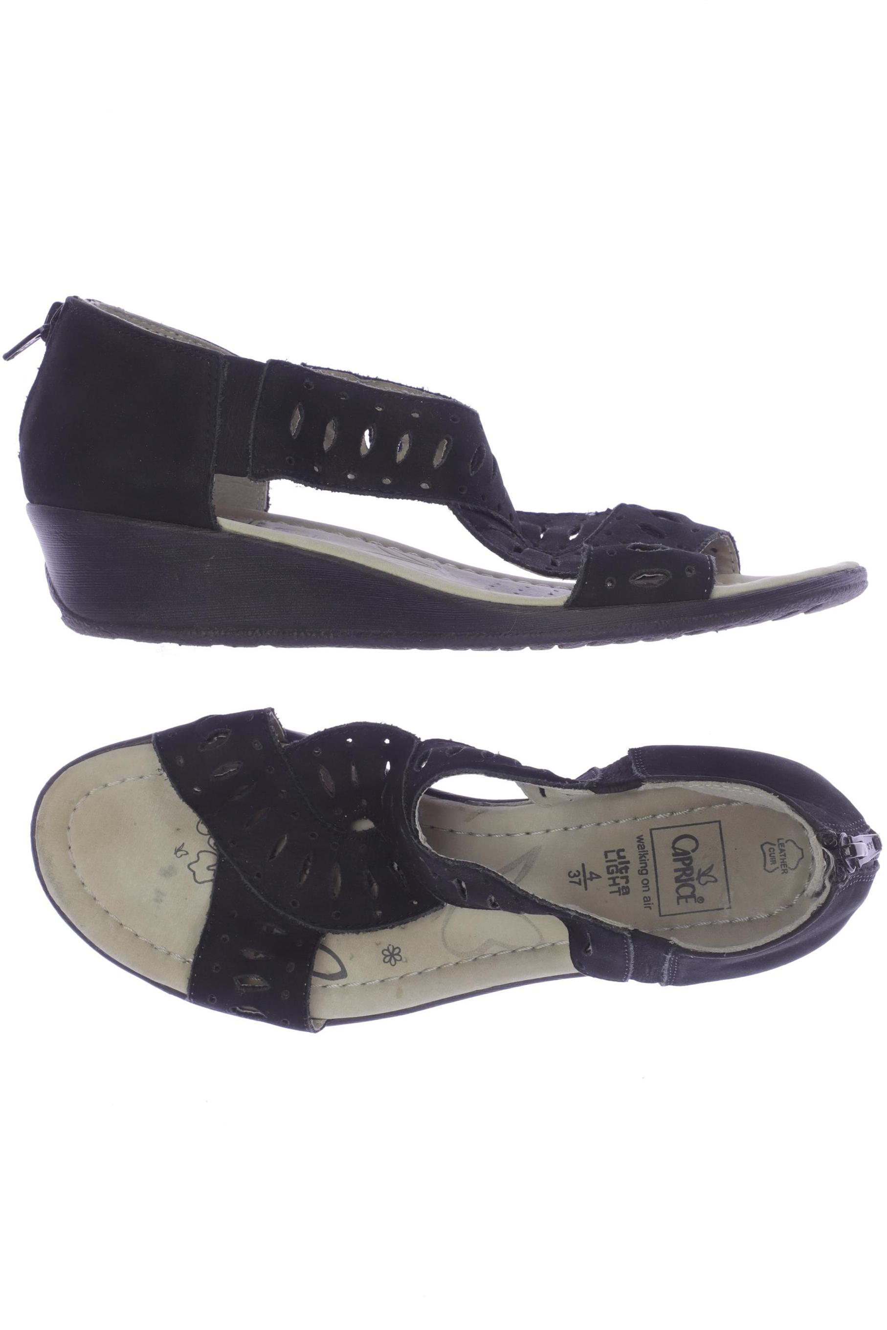 

Caprice Damen Sandale, schwarz, Gr. 37