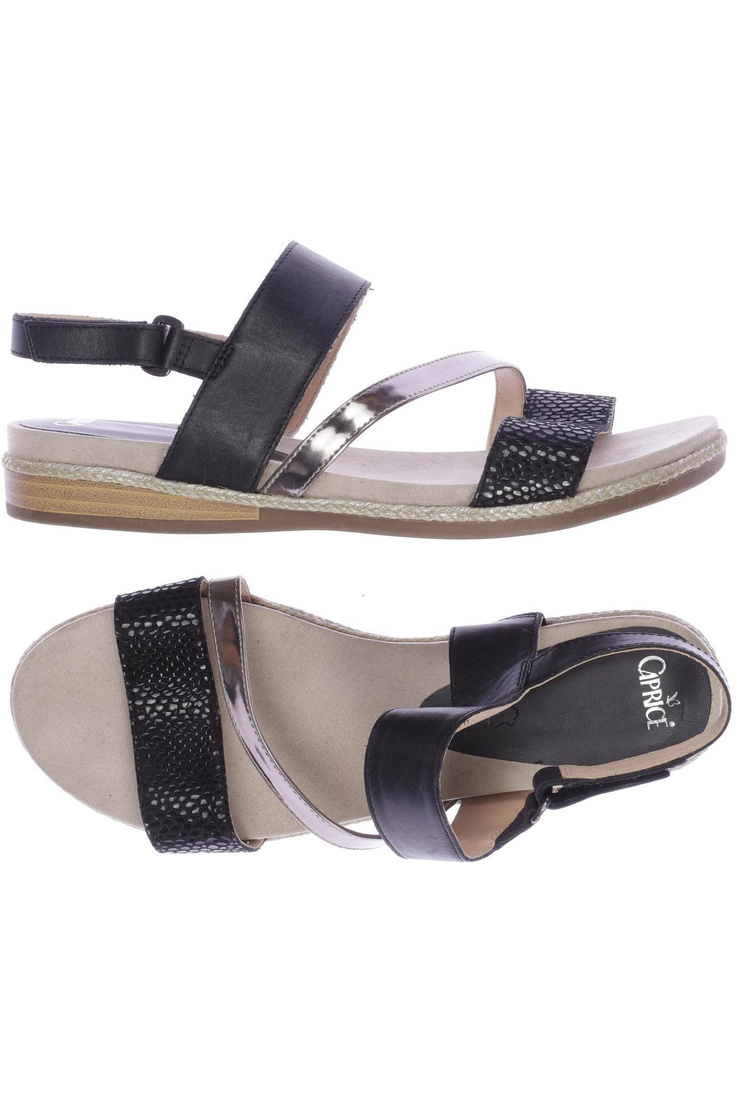 

Caprice Damen Sandale, schwarz, Gr. 39