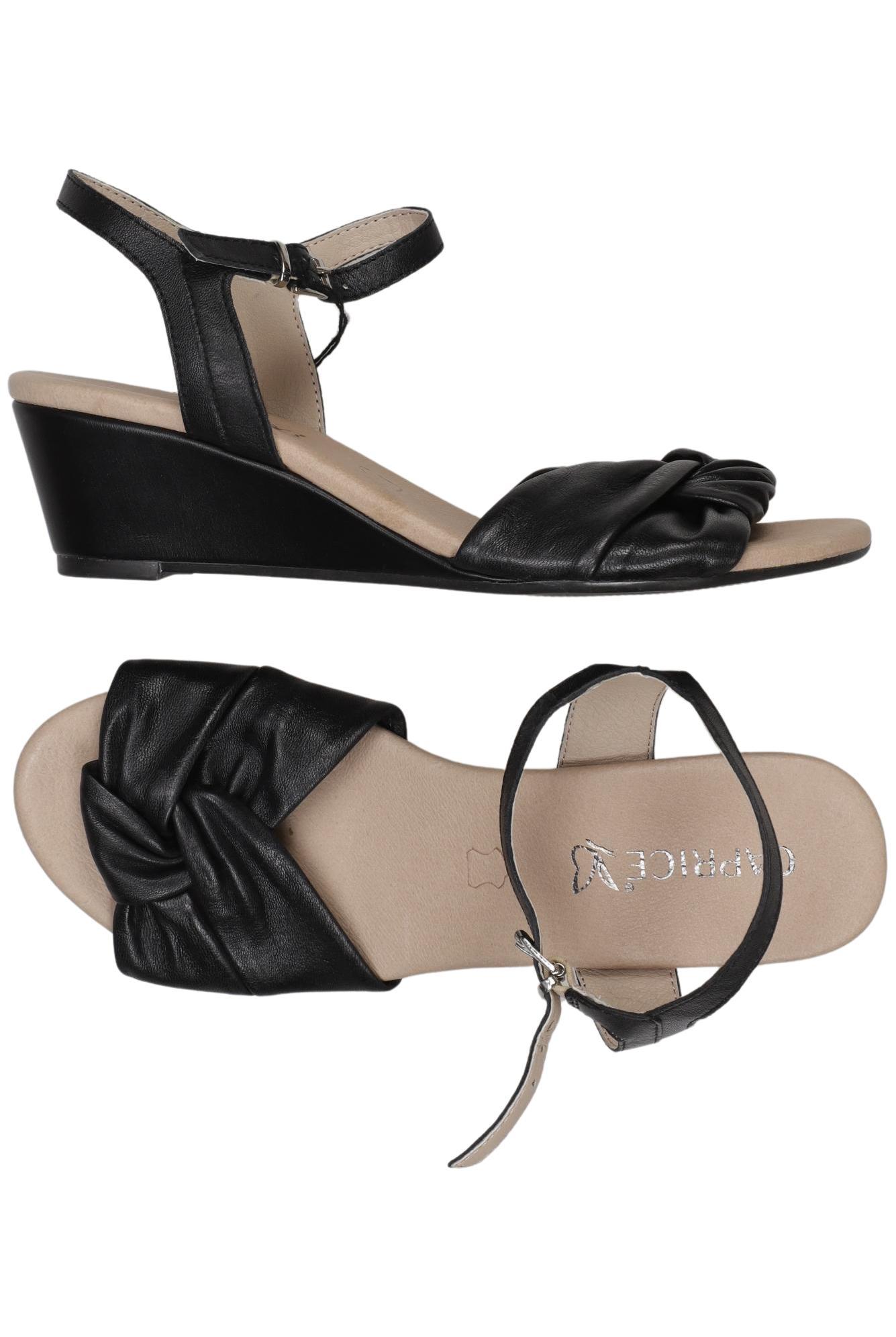 

Caprice Damen Sandale, schwarz, Gr. 3.5