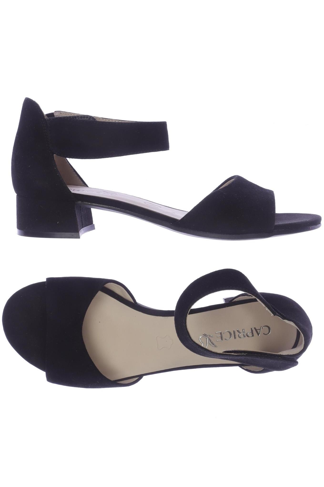 

Caprice Damen Sandale, schwarz, Gr. 38