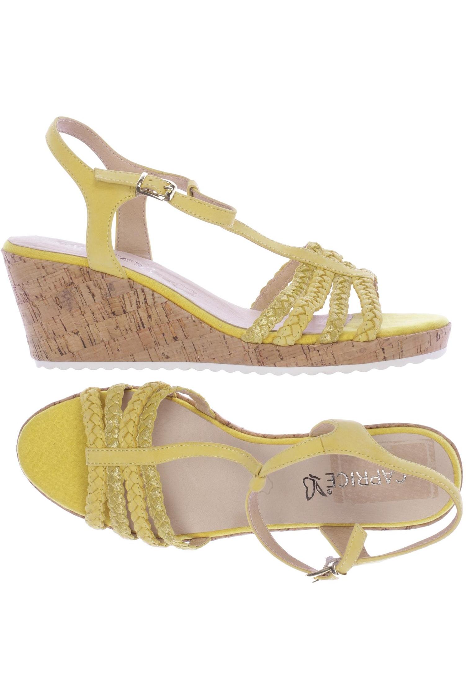 

Caprice Damen Sandale, gelb, Gr. 39