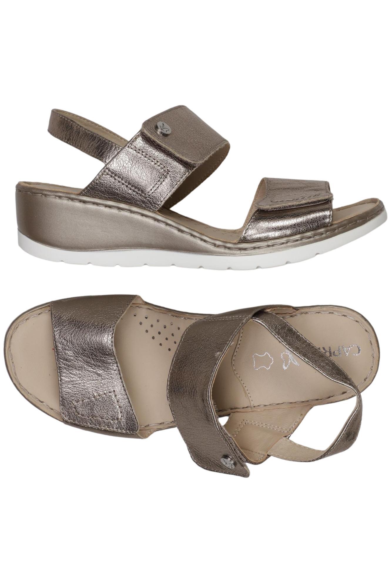 

Caprice Damen Sandale, silber, Gr. 38