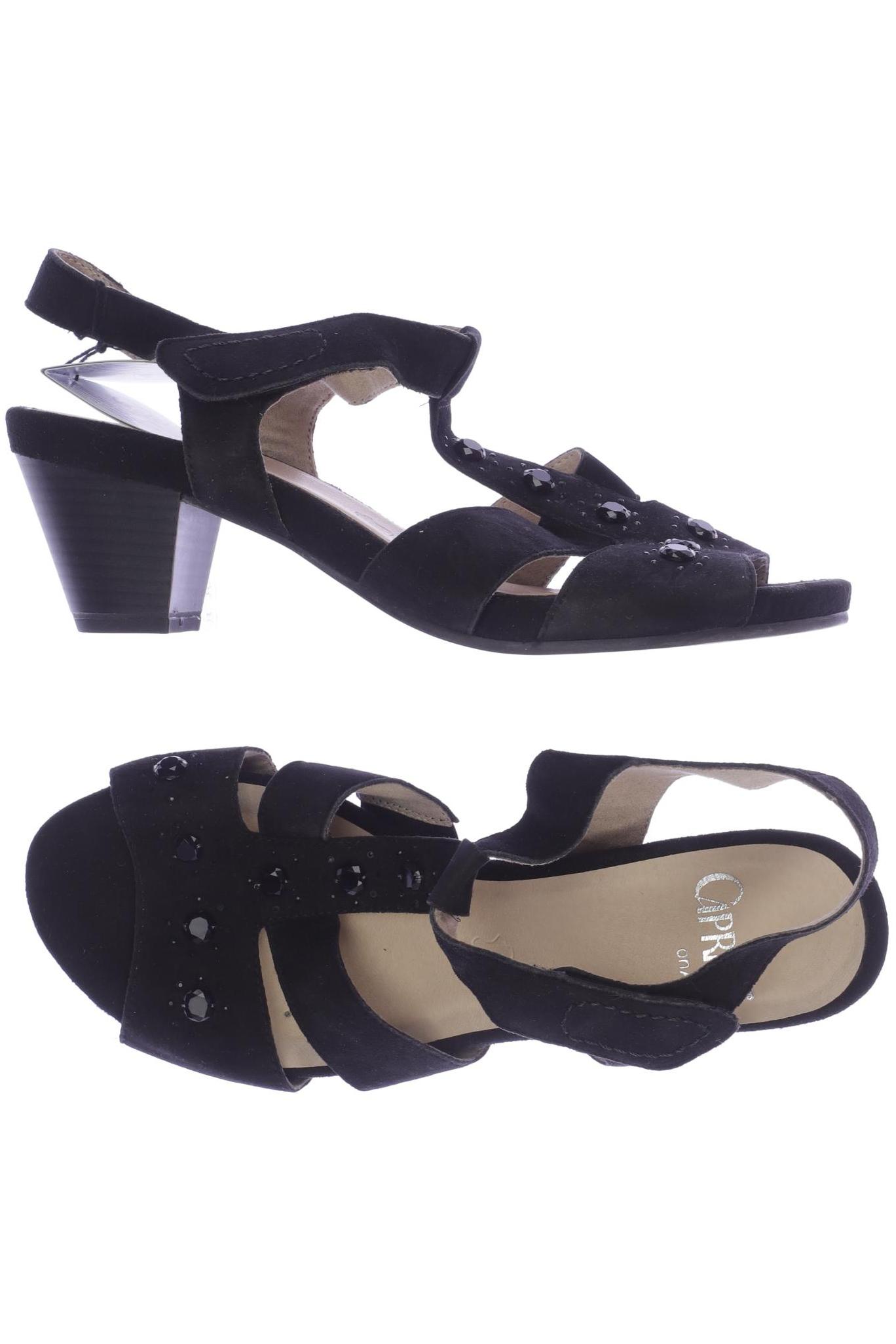

Caprice Damen Sandale, schwarz, Gr. 5.5