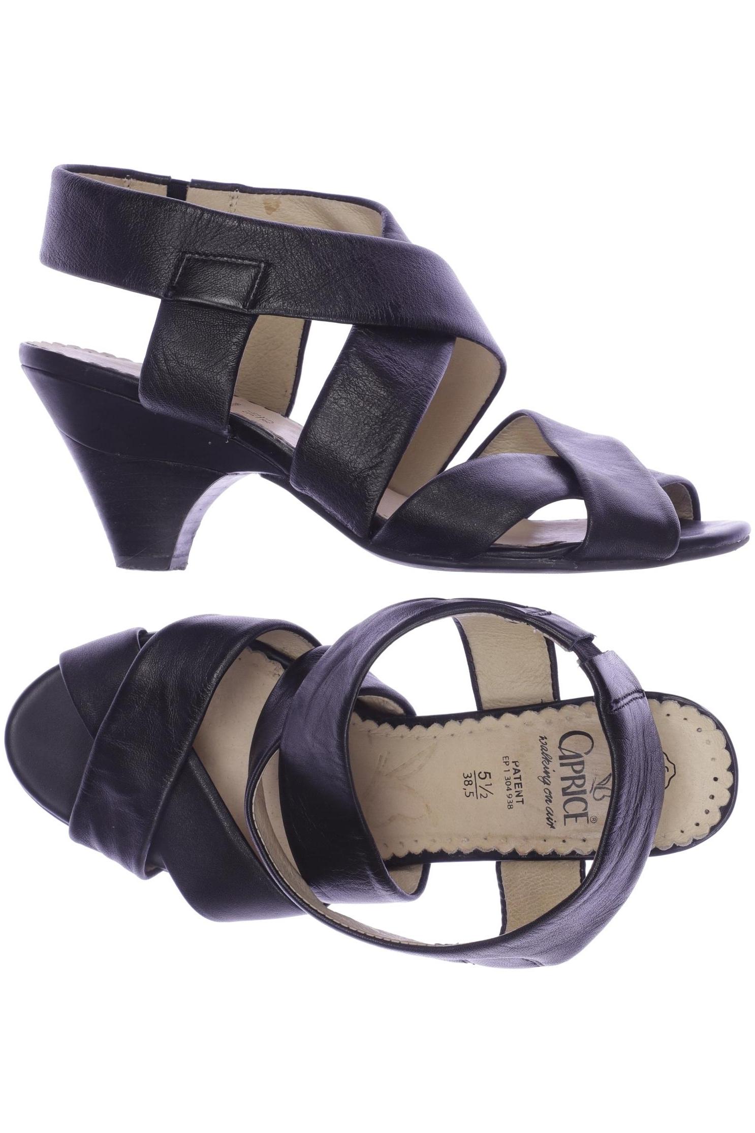 

Caprice Damen Sandale, schwarz, Gr. 38.5