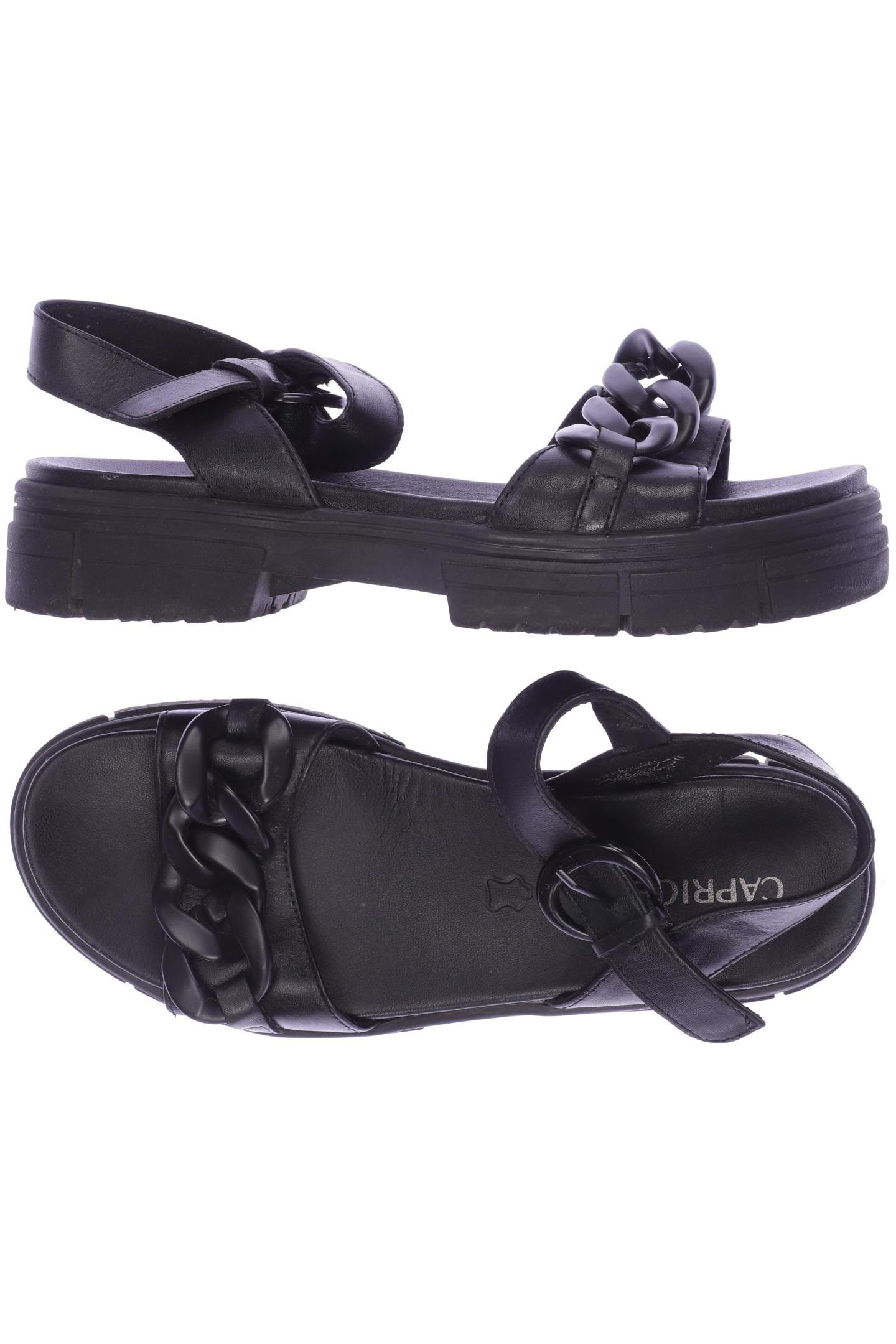 

Caprice Damen Sandale, schwarz, Gr. 37
